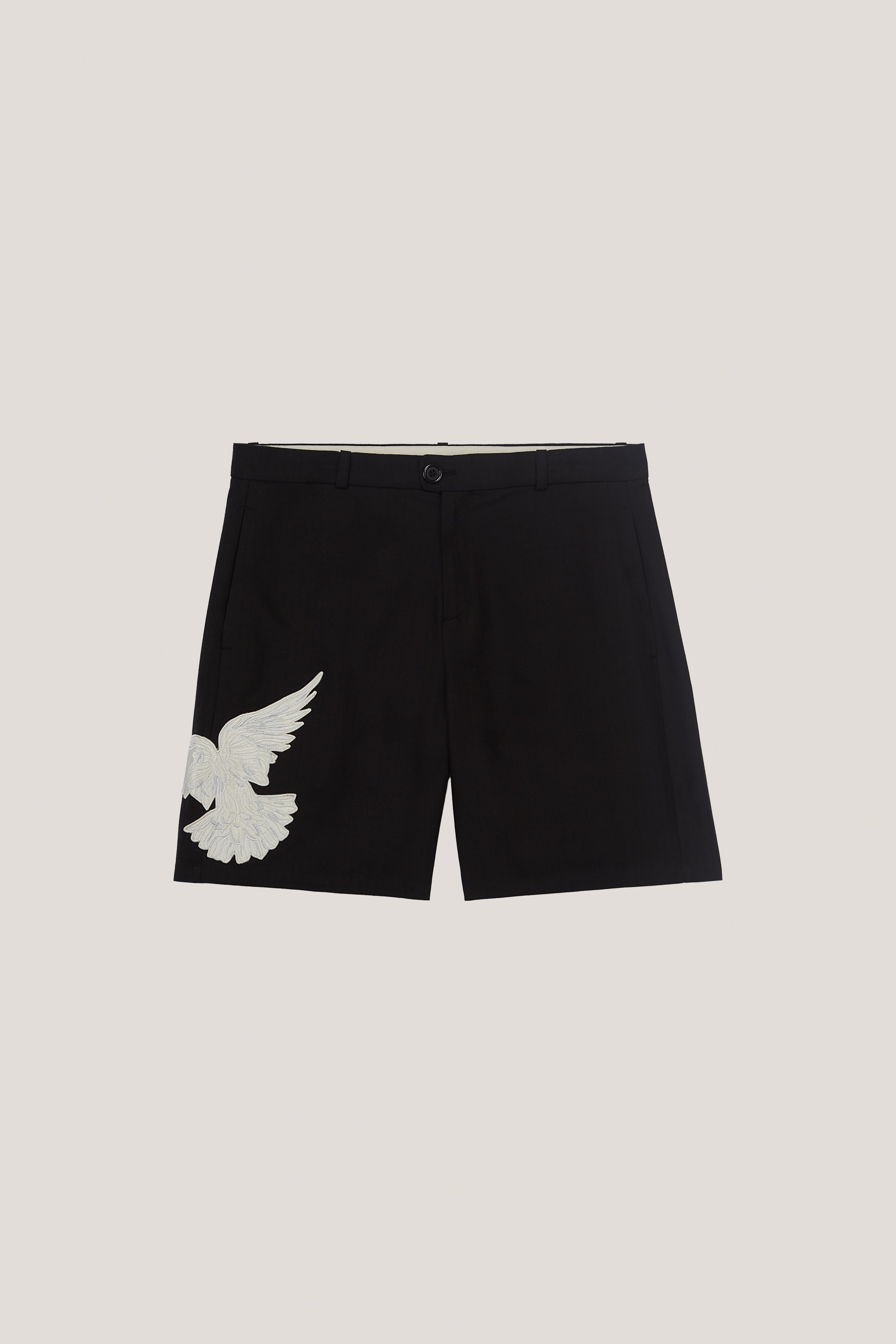 Dove Embroidered Shorts