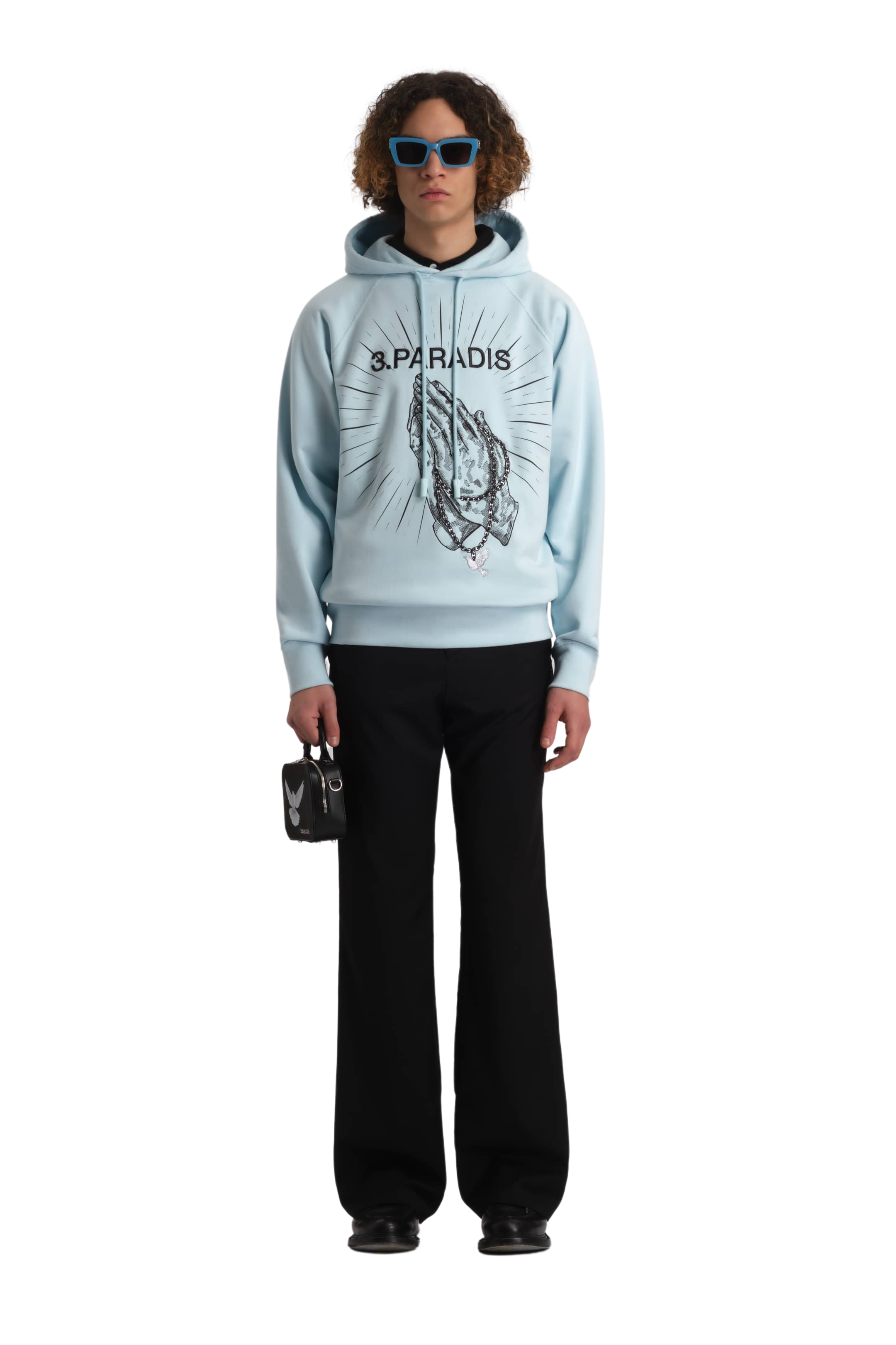 Praying Hands Hooded Sweater