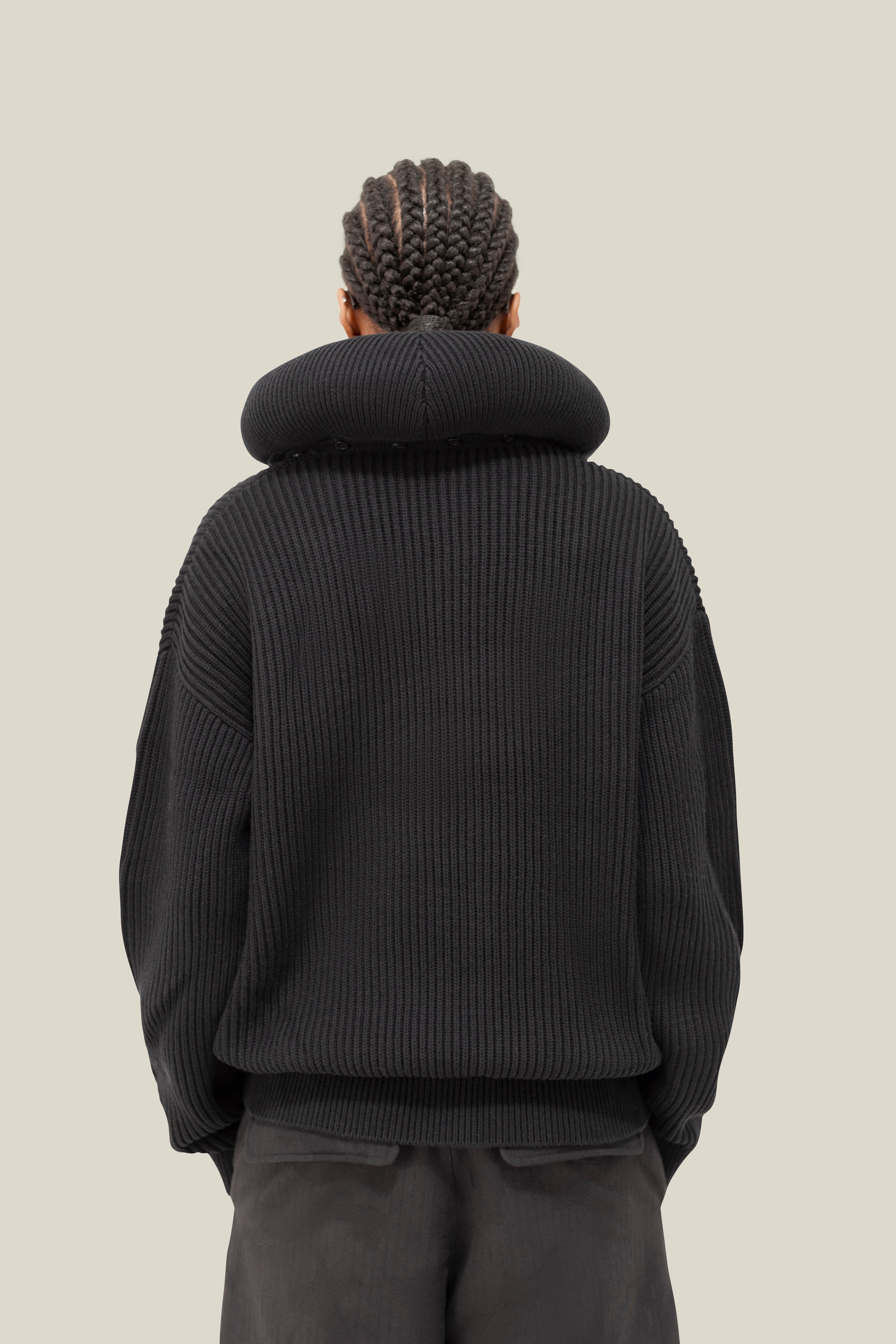 Pillow Neck Knit Sweater
