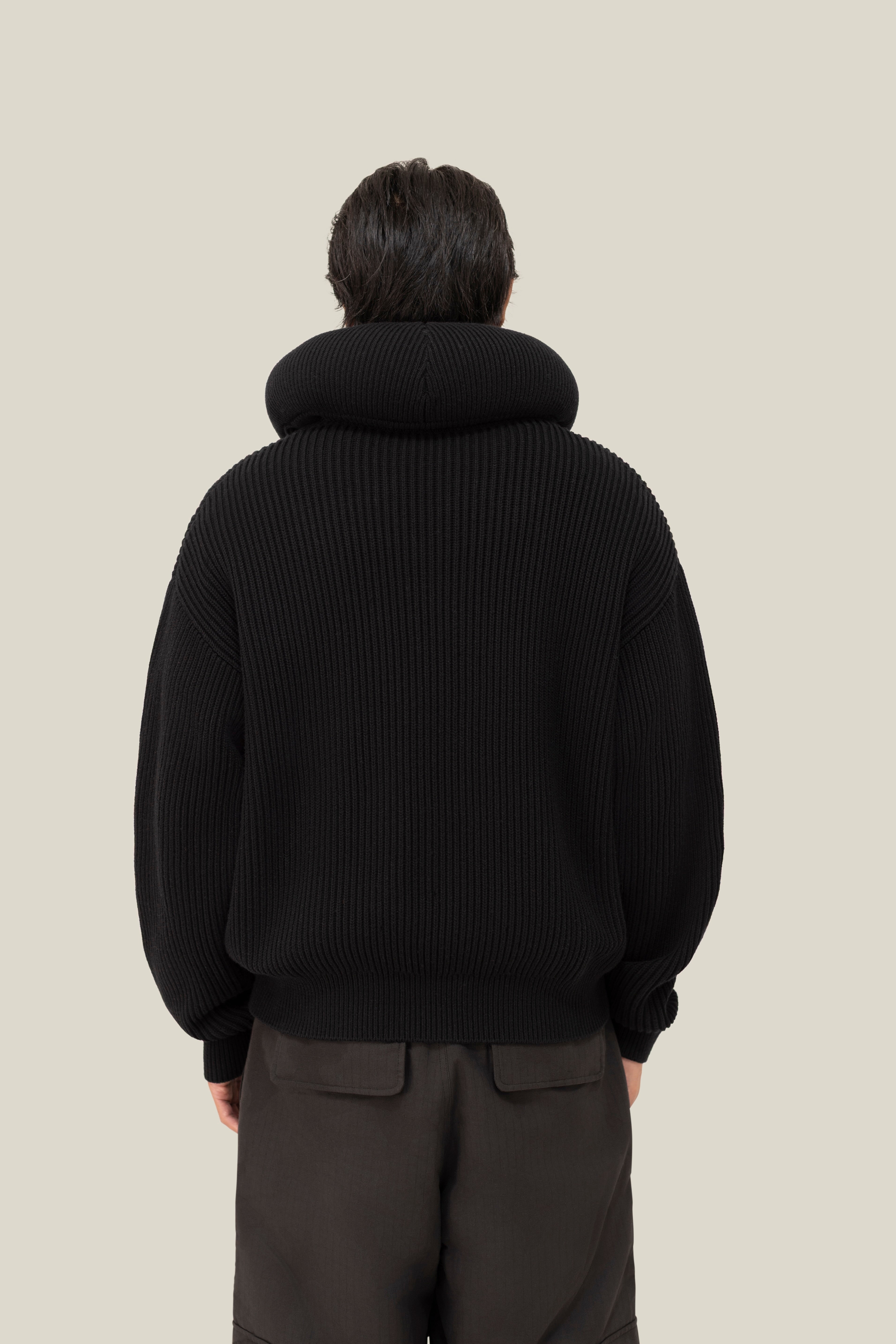 Pillow Neck Knit Sweater