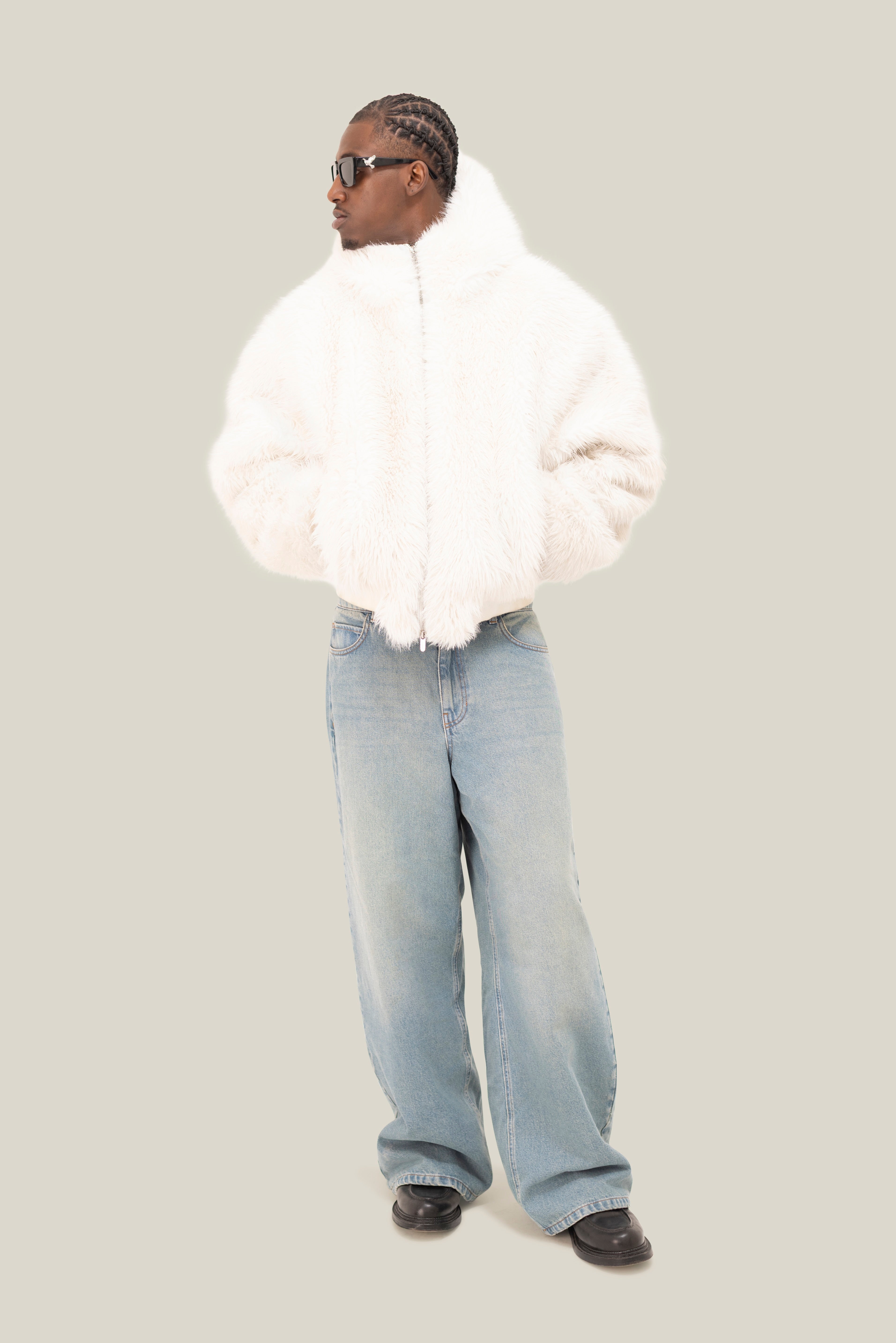Snowman Fur Jacket