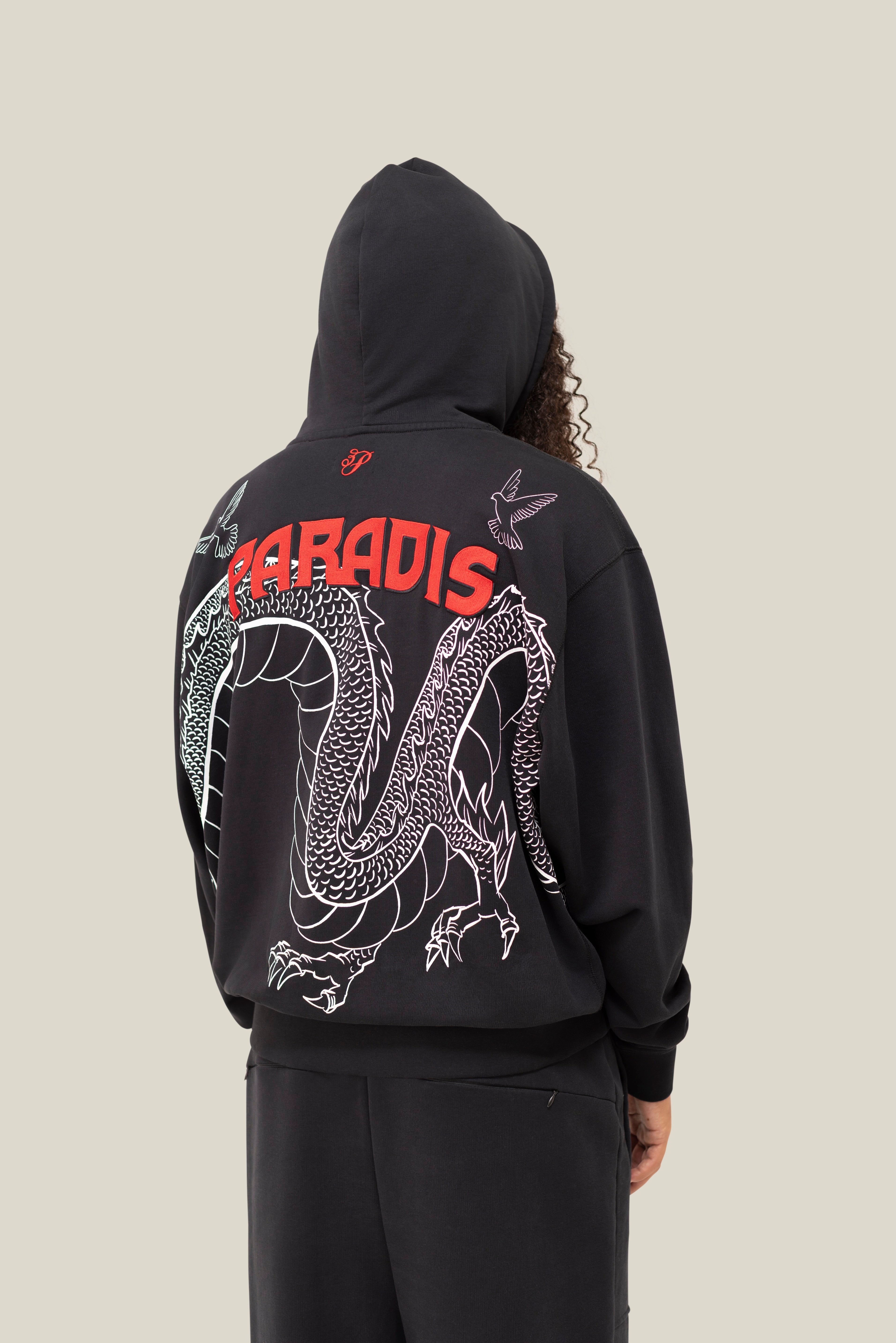 3.PARADIS x BRUCE LEE: Dragon Hooded Sweater