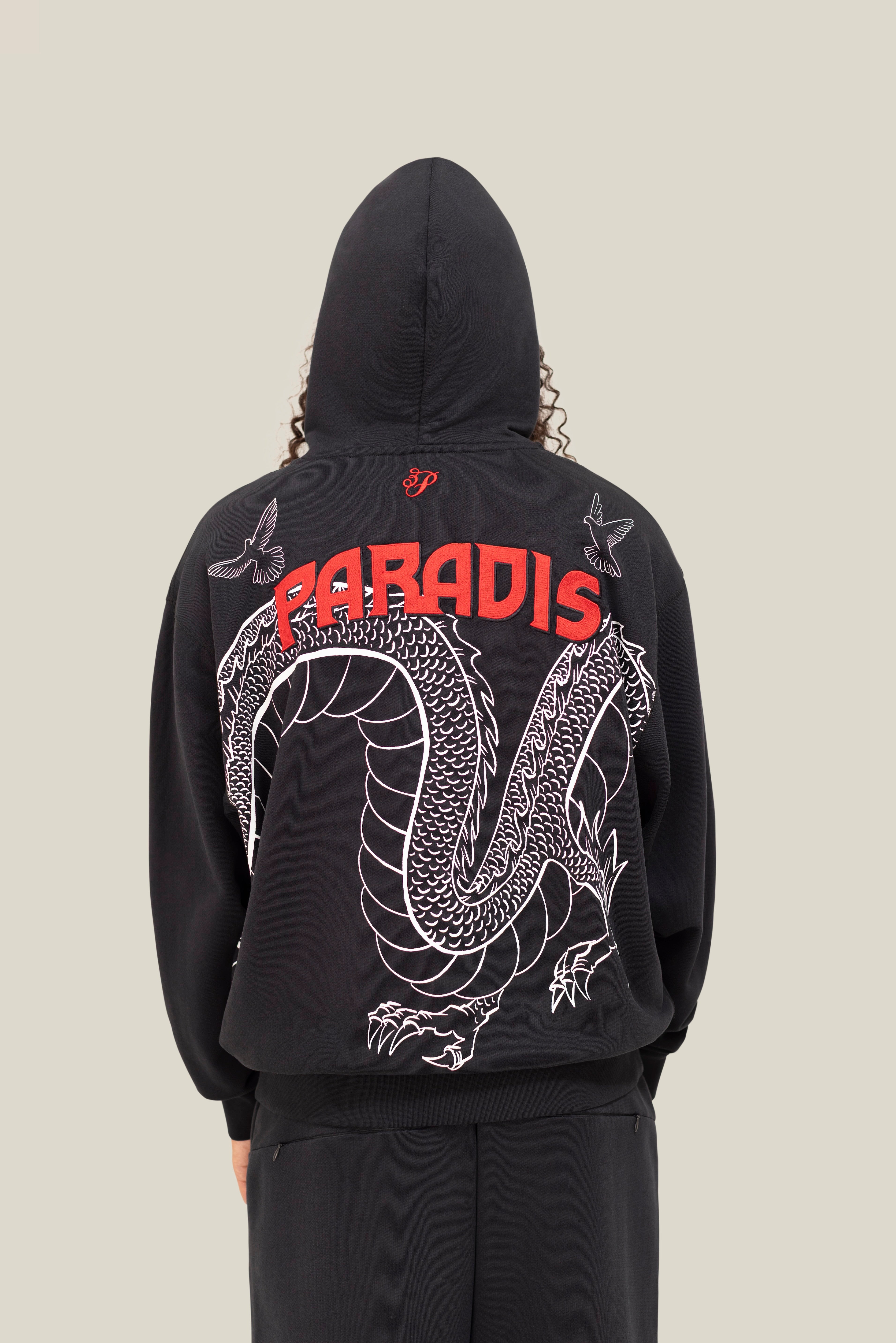 3.PARADIS x BRUCE LEE: Dragon Hooded Sweater