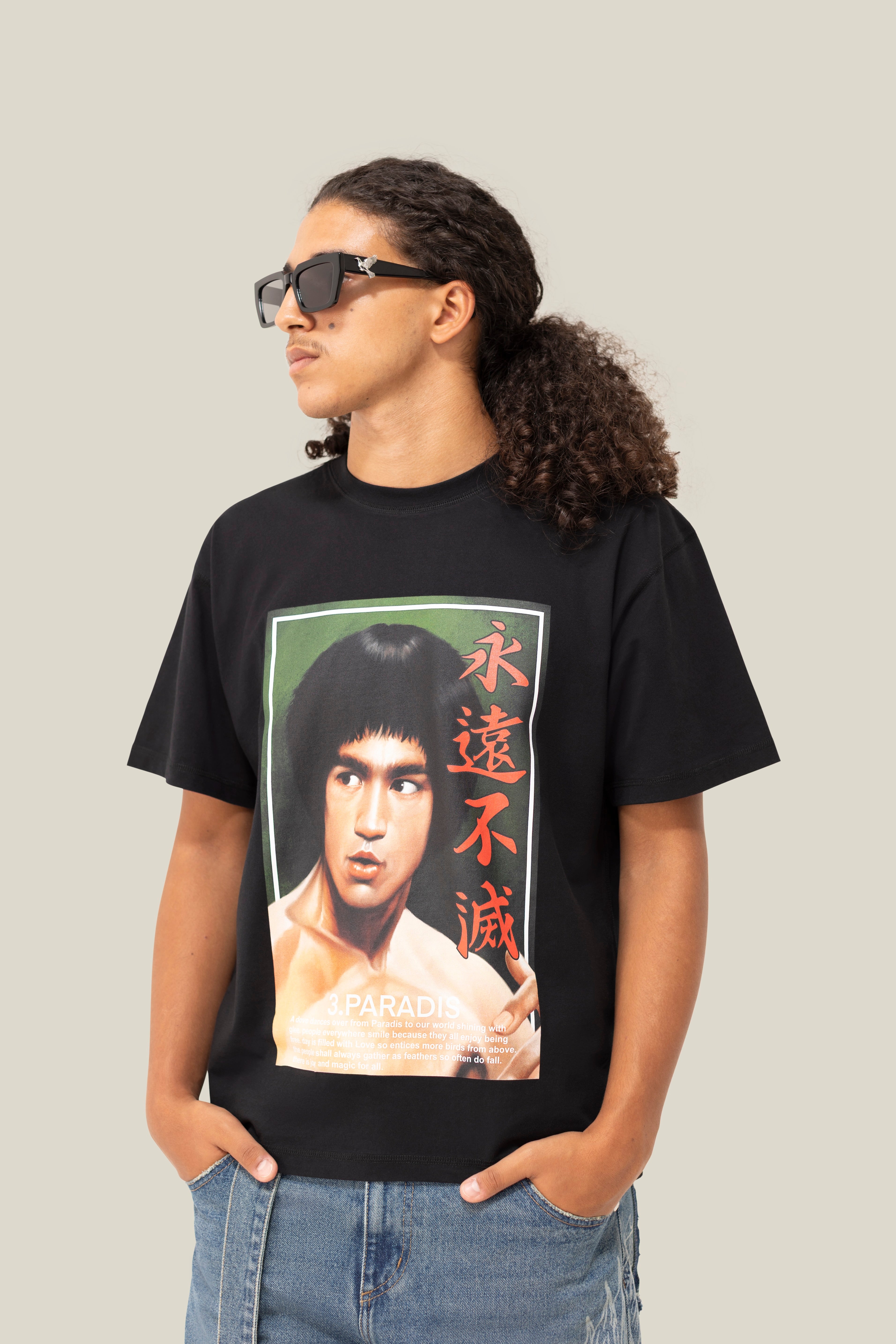 3.PARADIS x BRUCE LEE: Bruce Lee T-Shirt