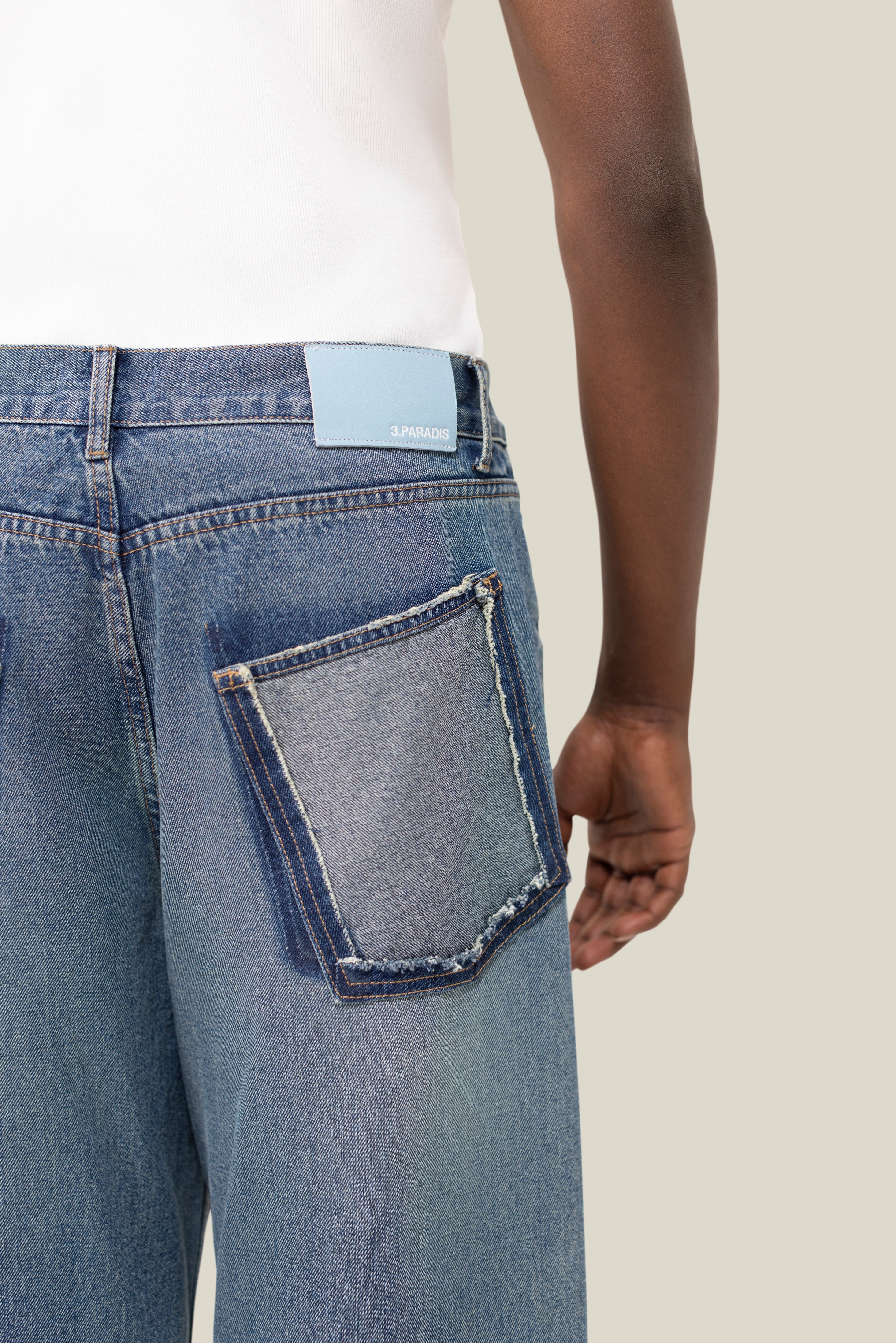 3.PARADIS x BRUCE LEE: Laser Print Jeans