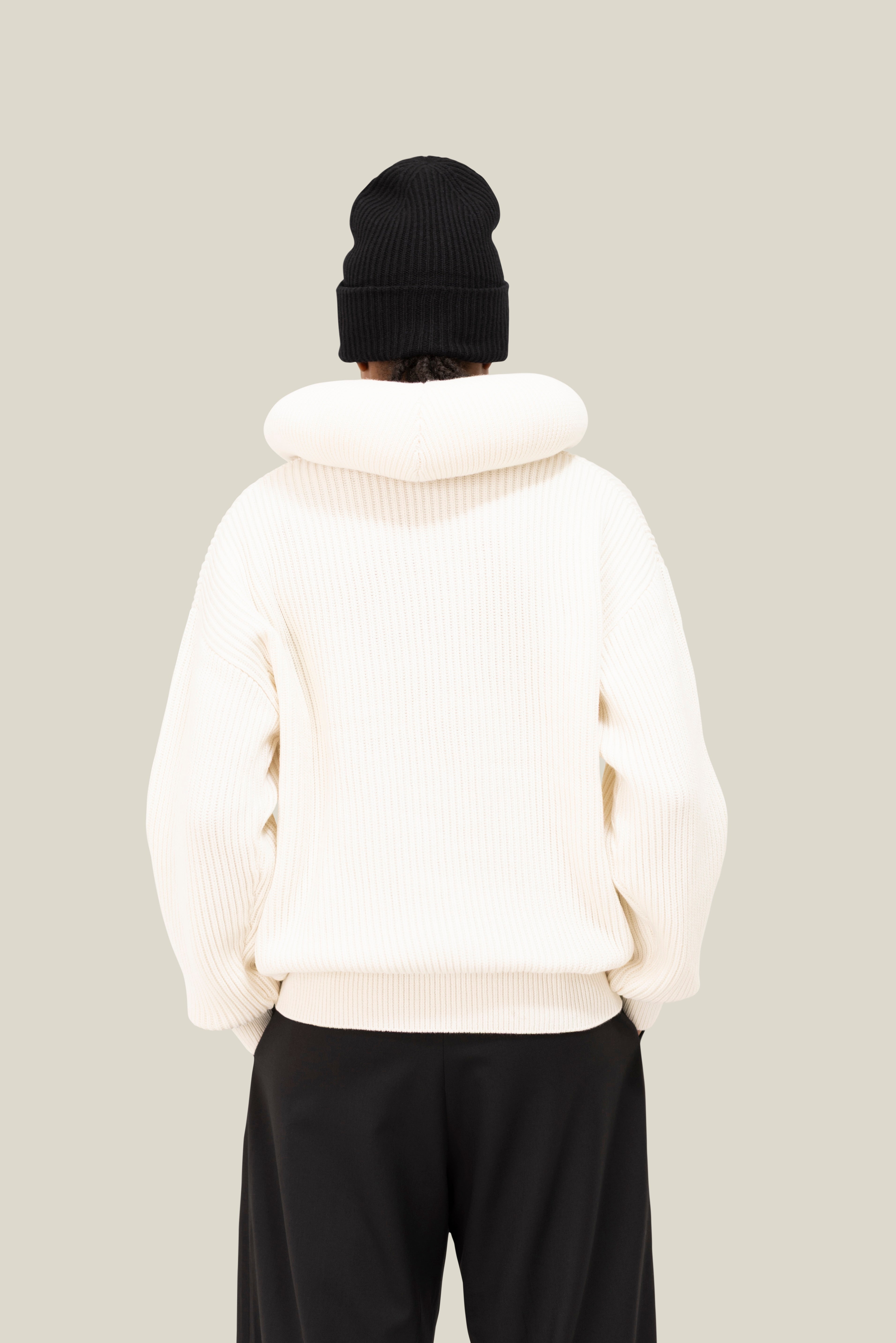Pillow Neck Knit Sweater