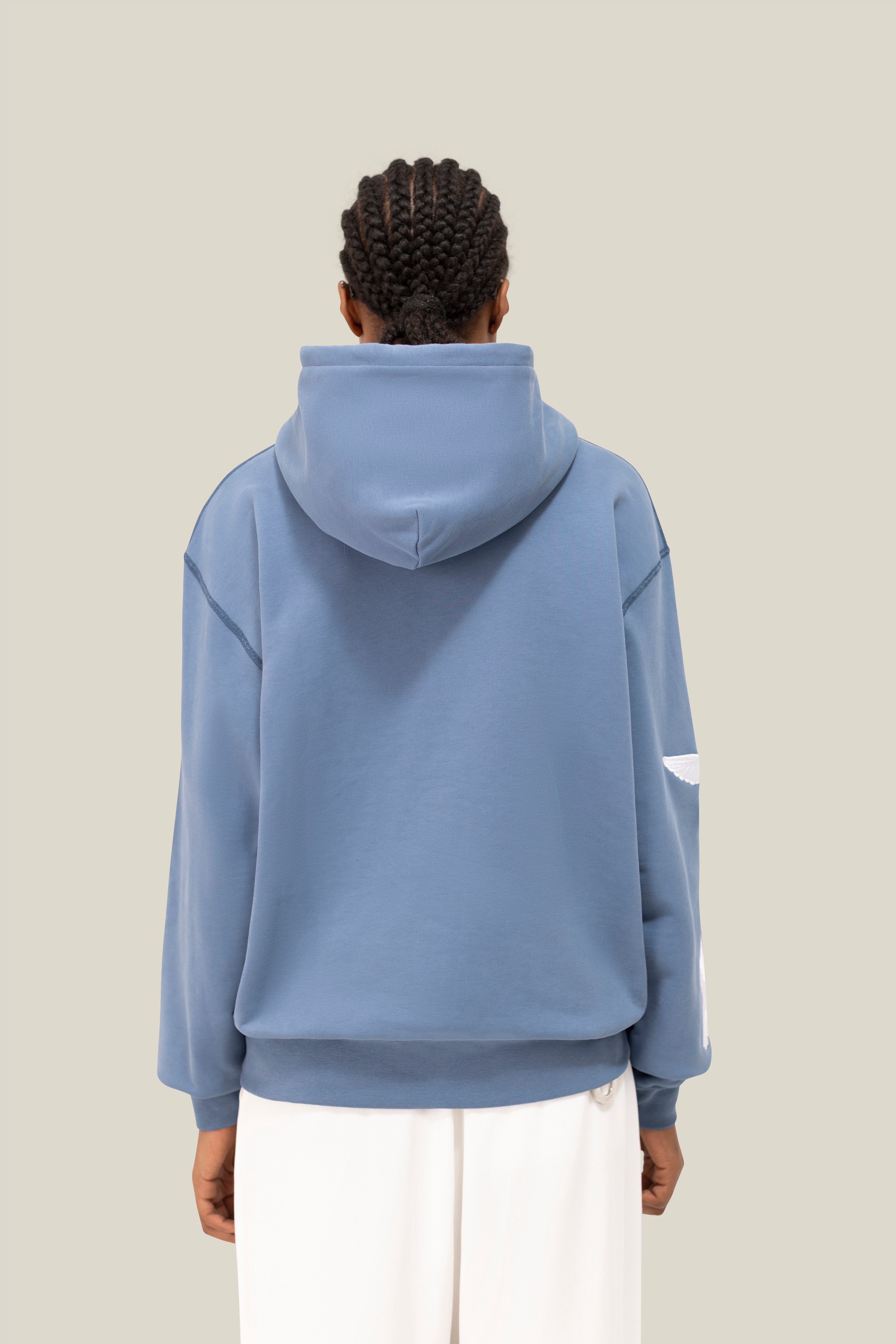 Flying Doves Hooded Sweater