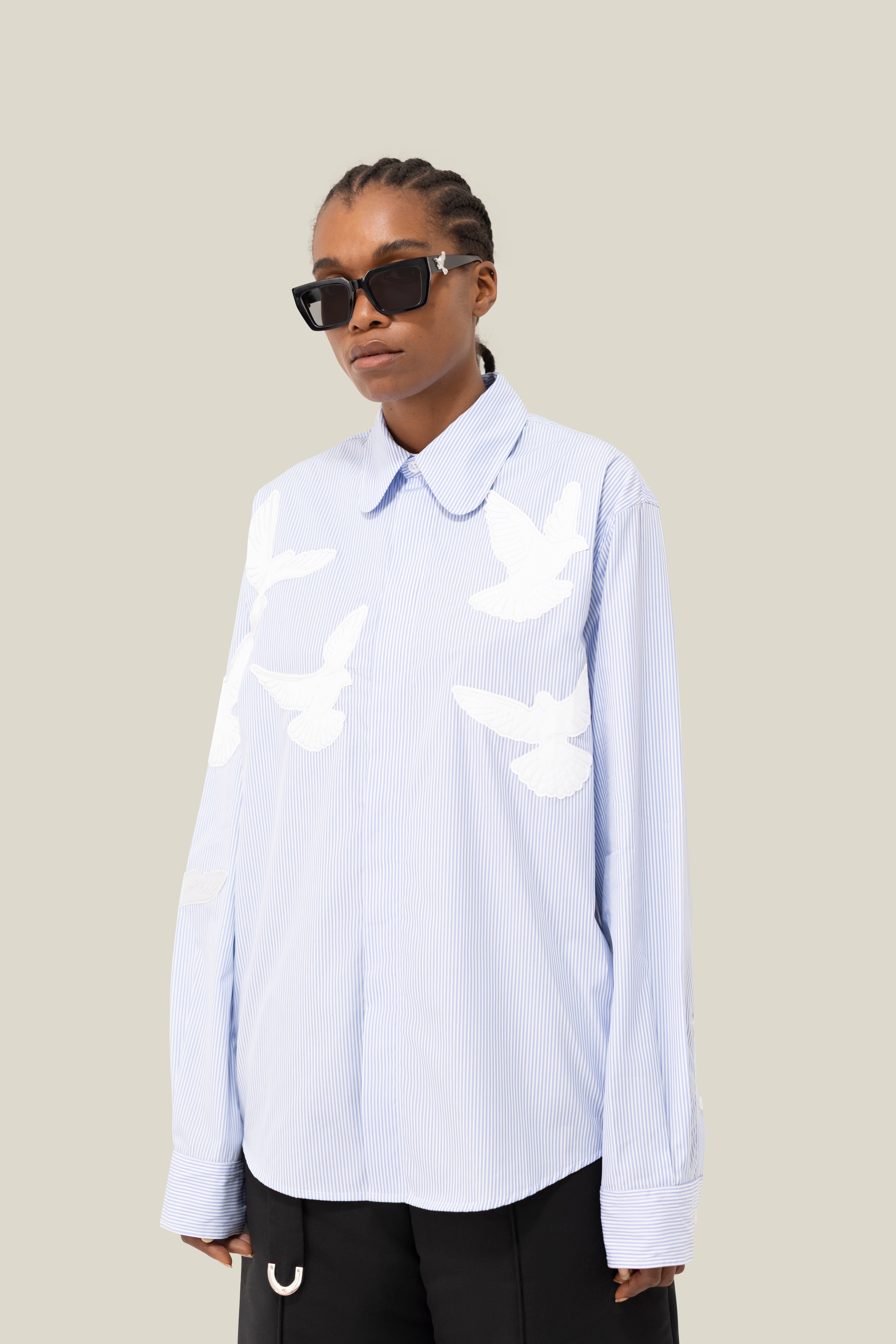 Flying Doves Button Shirt