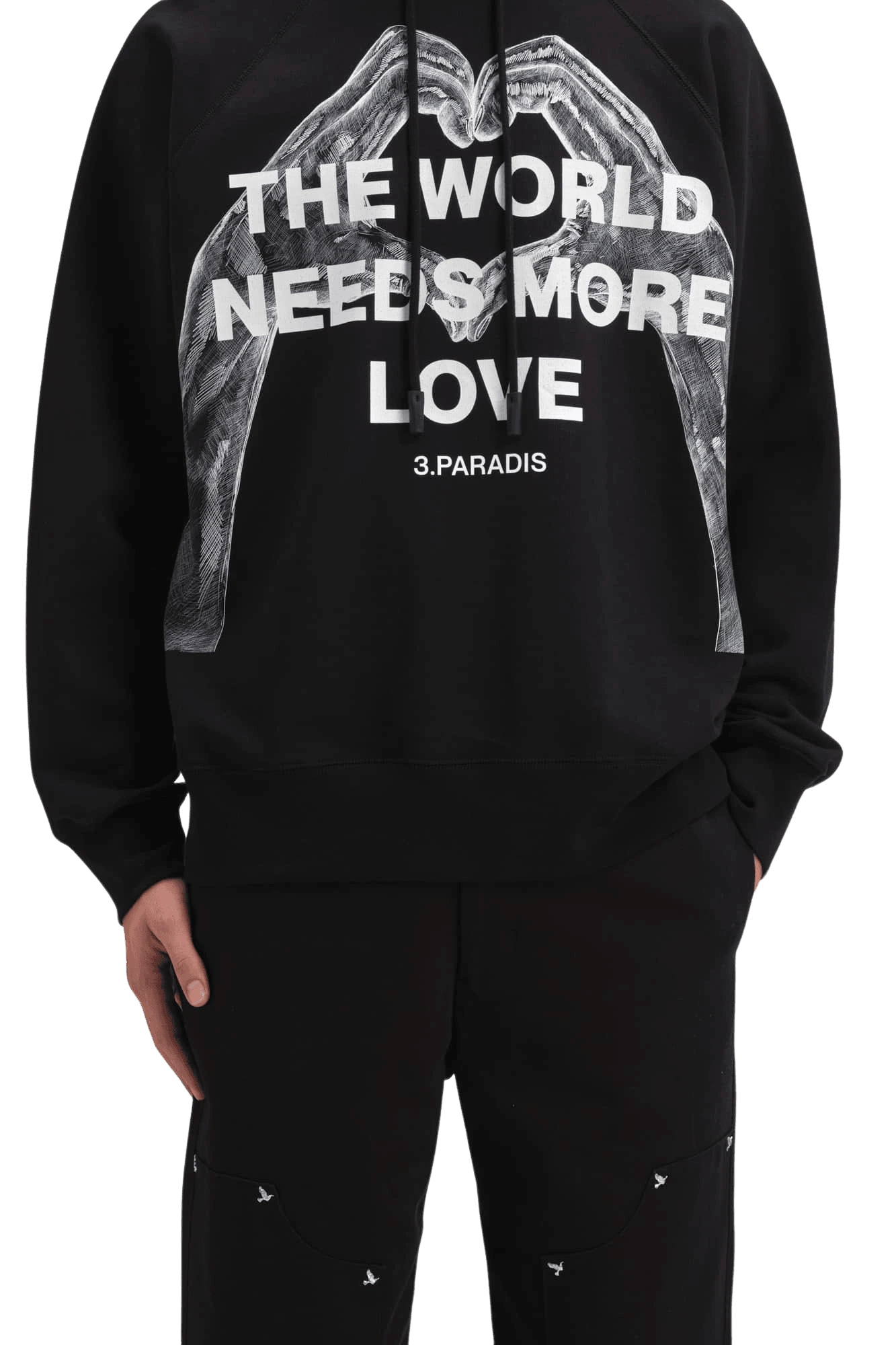 'TWNML' Hooded Sweater