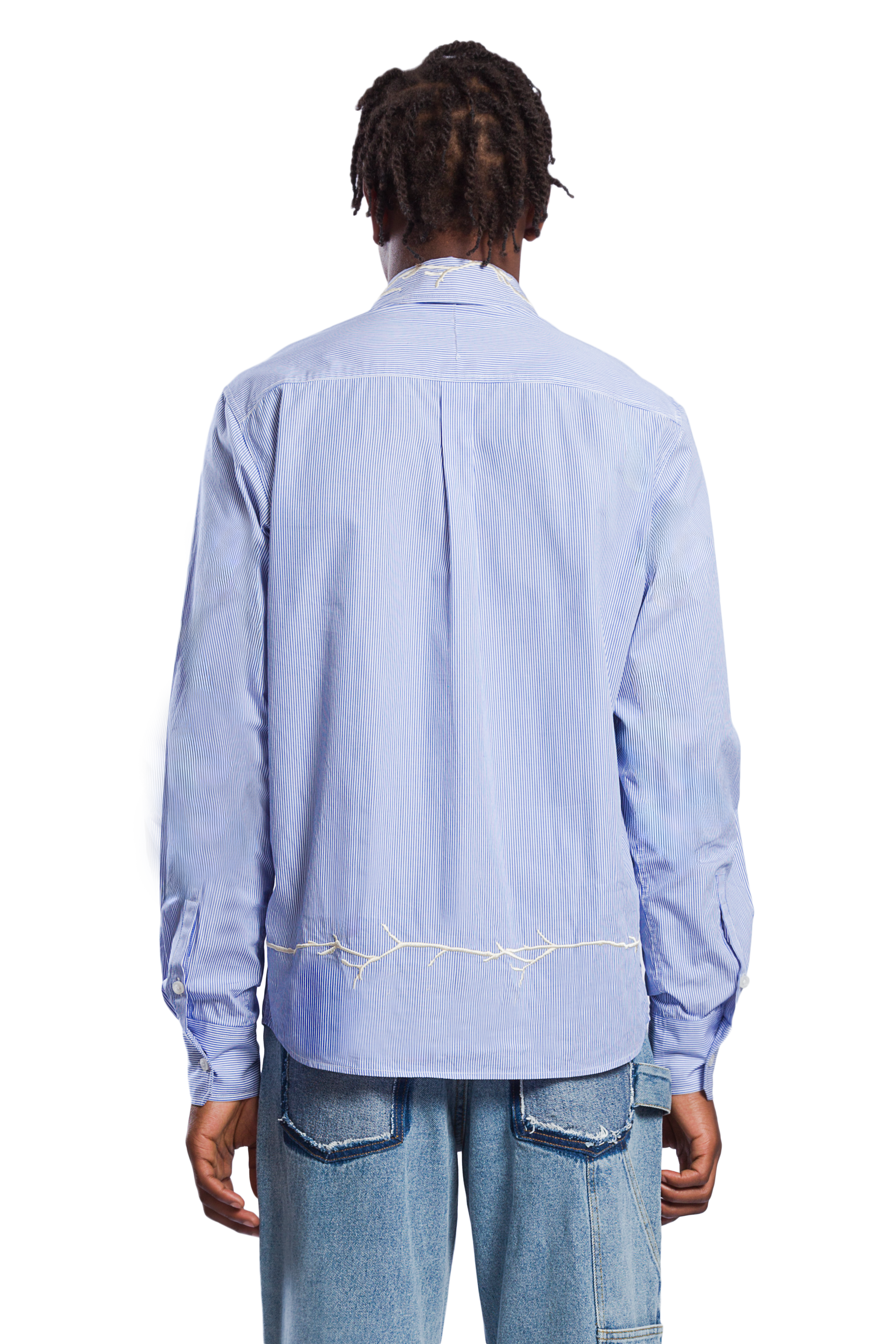 FAIE EMBROIDERY DETAIL SHIRT