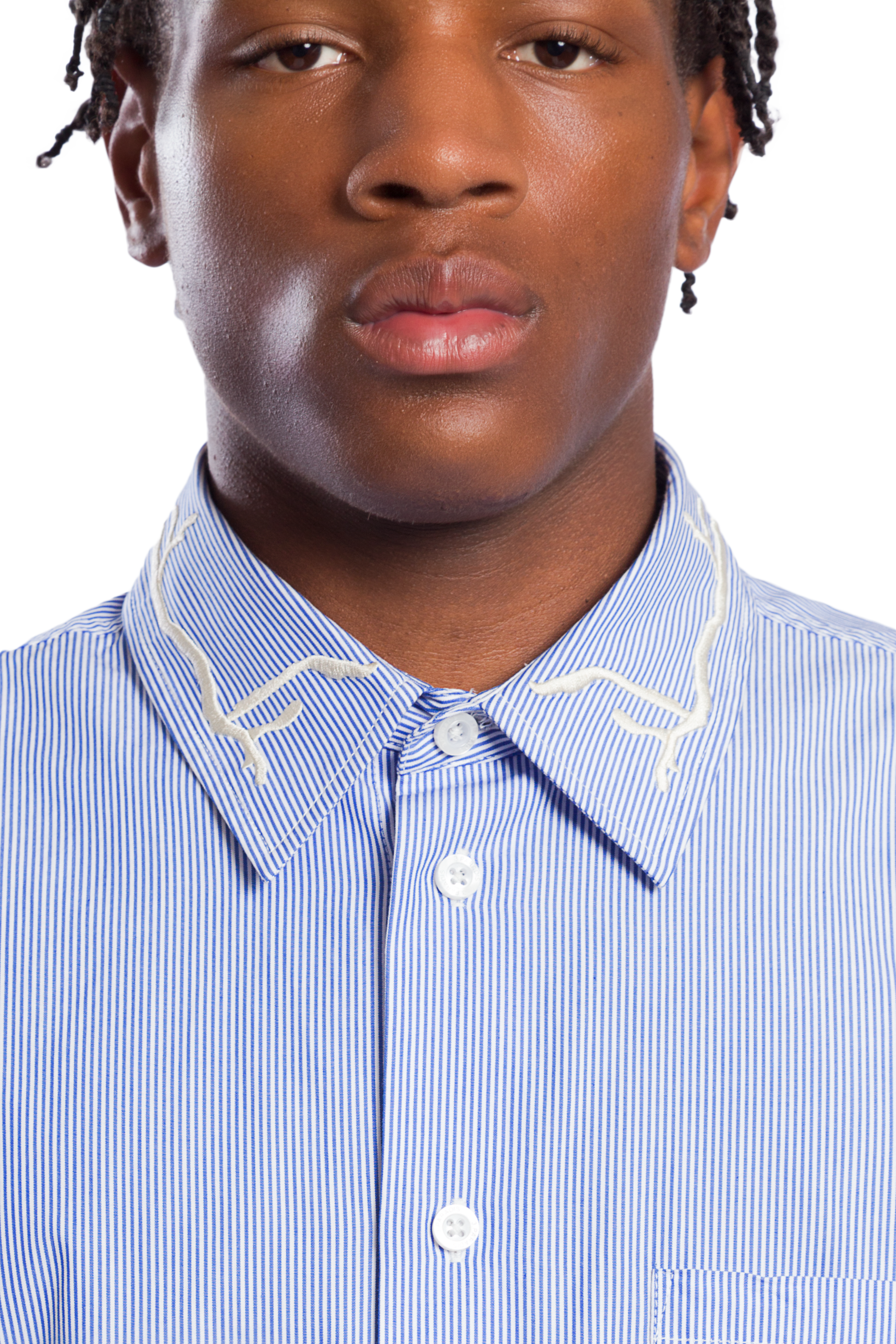 FAIE EMBROIDERY DETAIL SHIRT