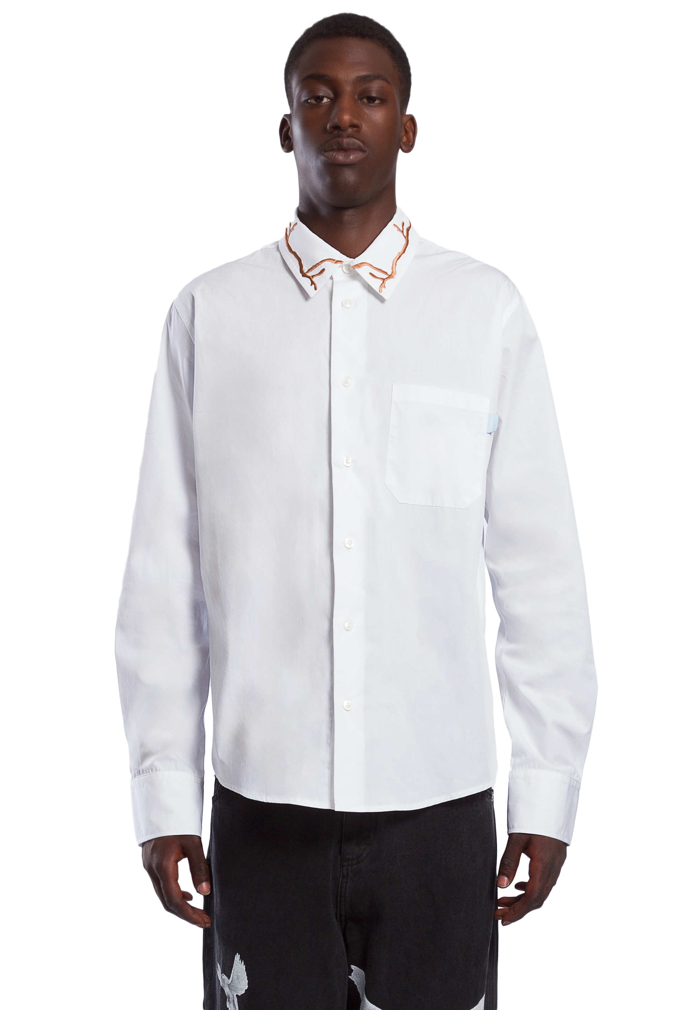 Embroidery Detail Shirt