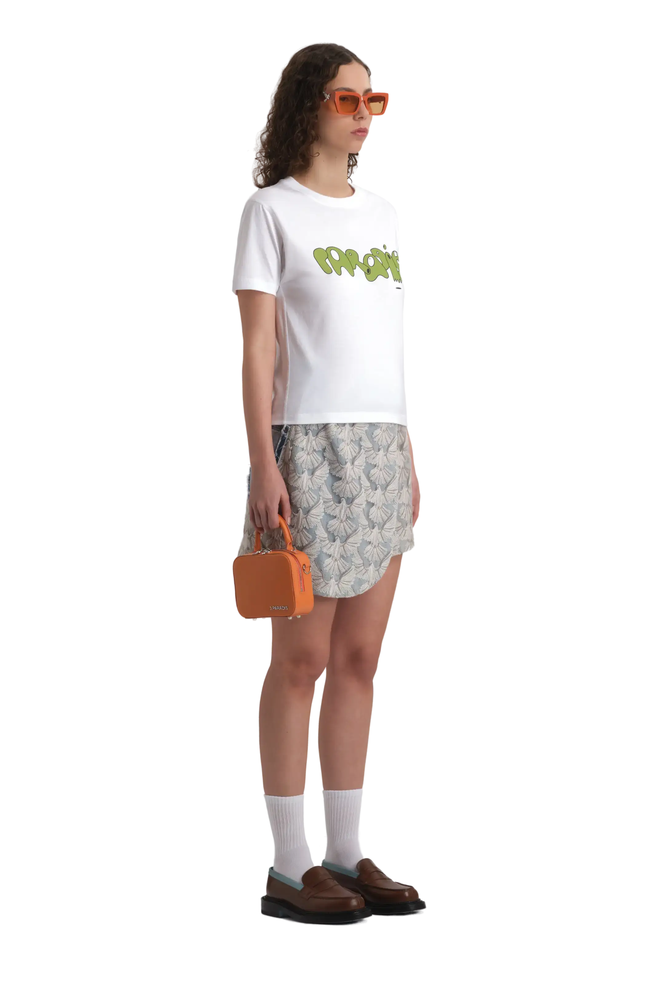 3.PARADIS & Edgar Plans : PARADIS Cropped T-shirt