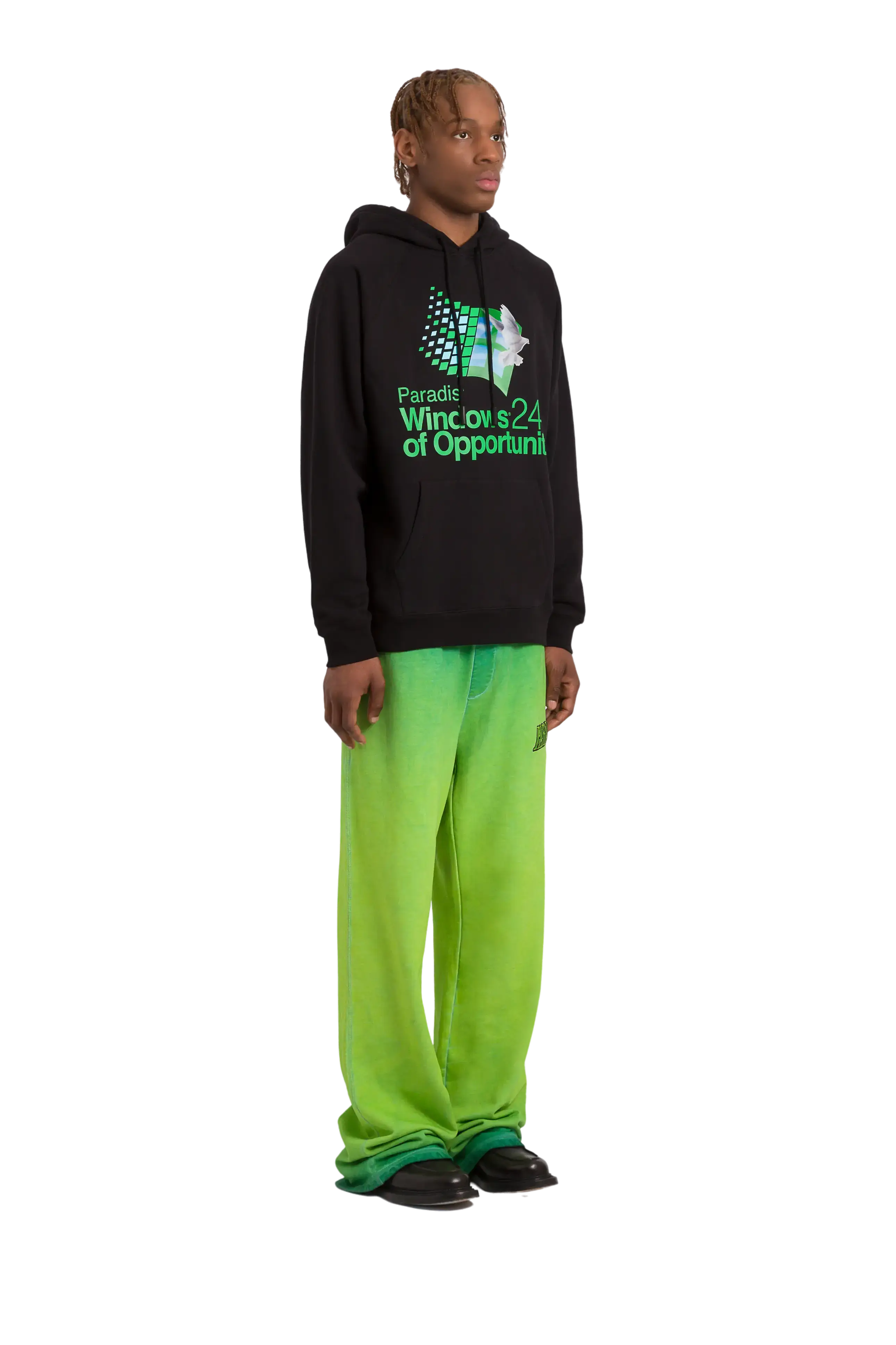 Windows Hologram Hooded Sweater