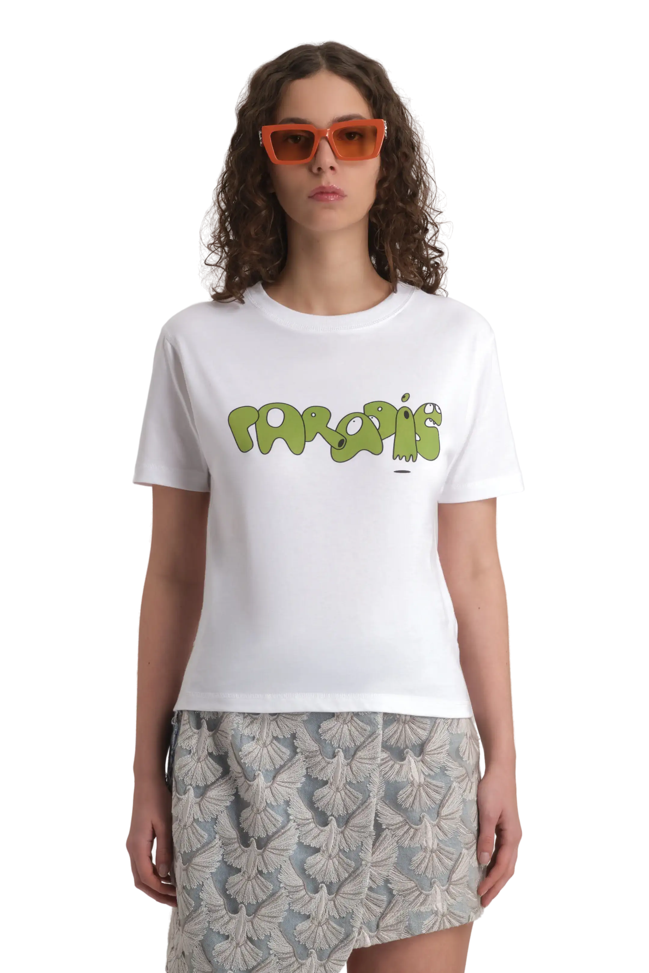 3.PARADIS & Edgar Plans : PARADIS Cropped T-shirt