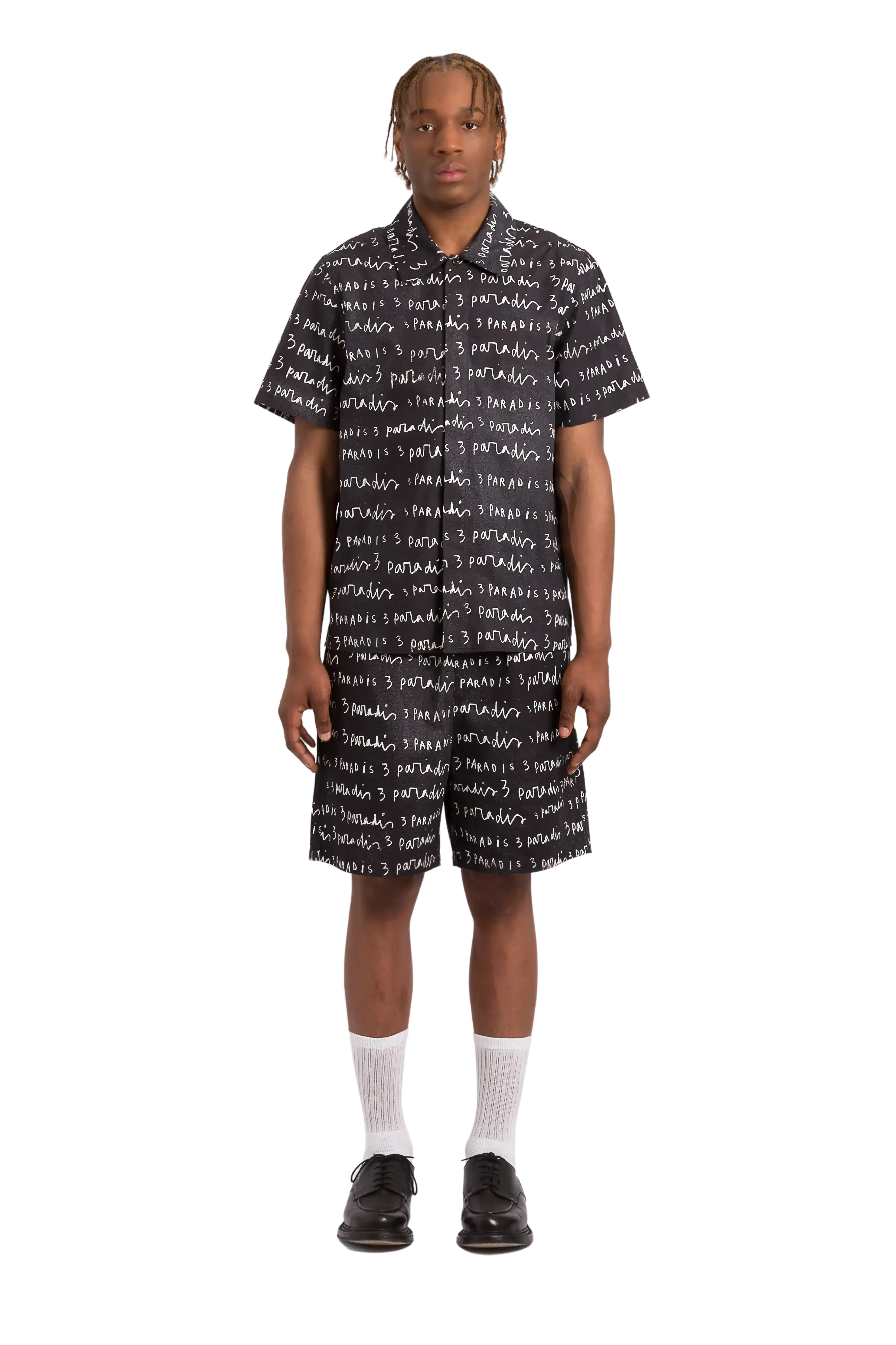 3.PARADIS & Edgar Plans : Blackboard SS Shirt