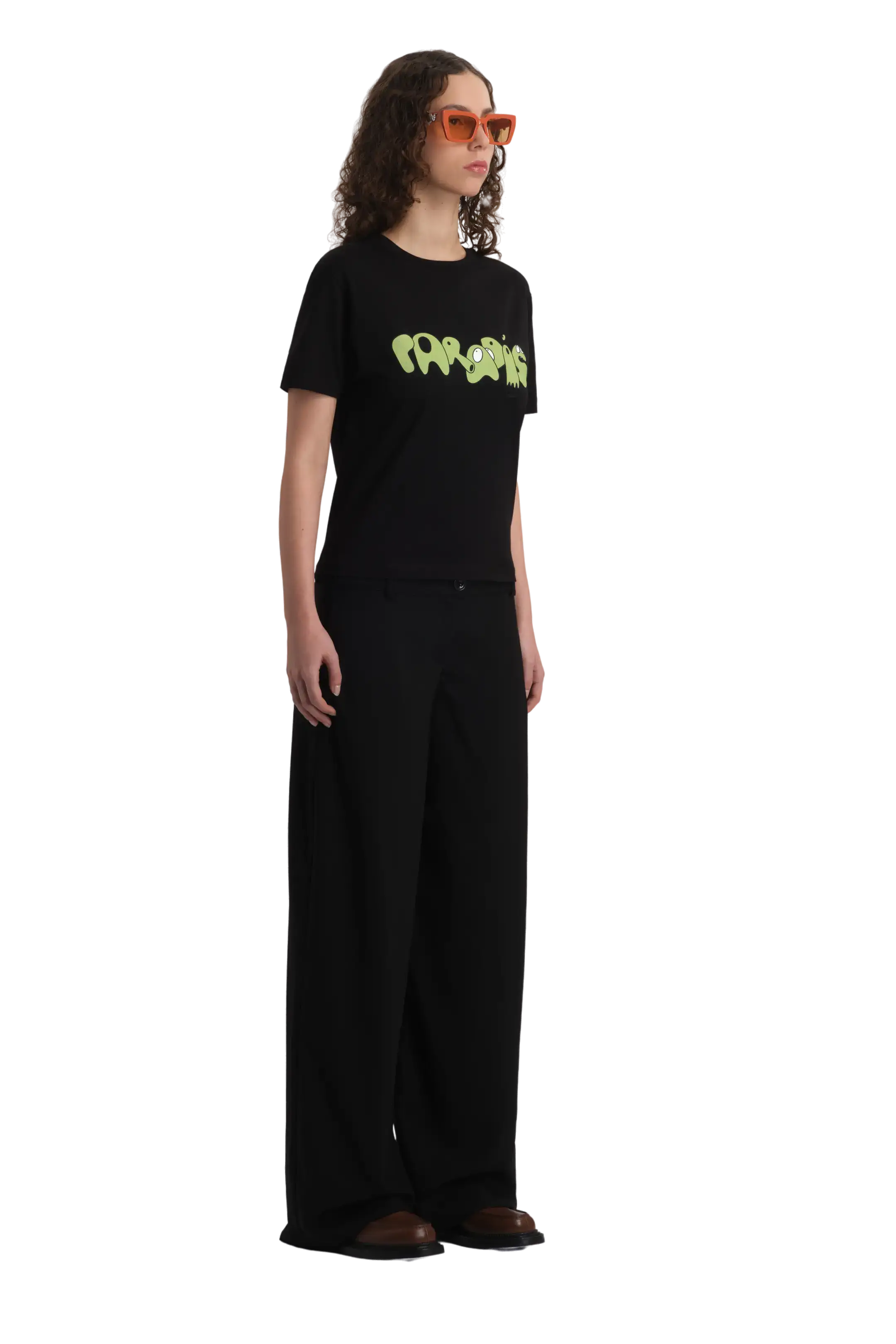 3.PARADIS & Edgar Plans : PARADIS Cropped T-Shirt