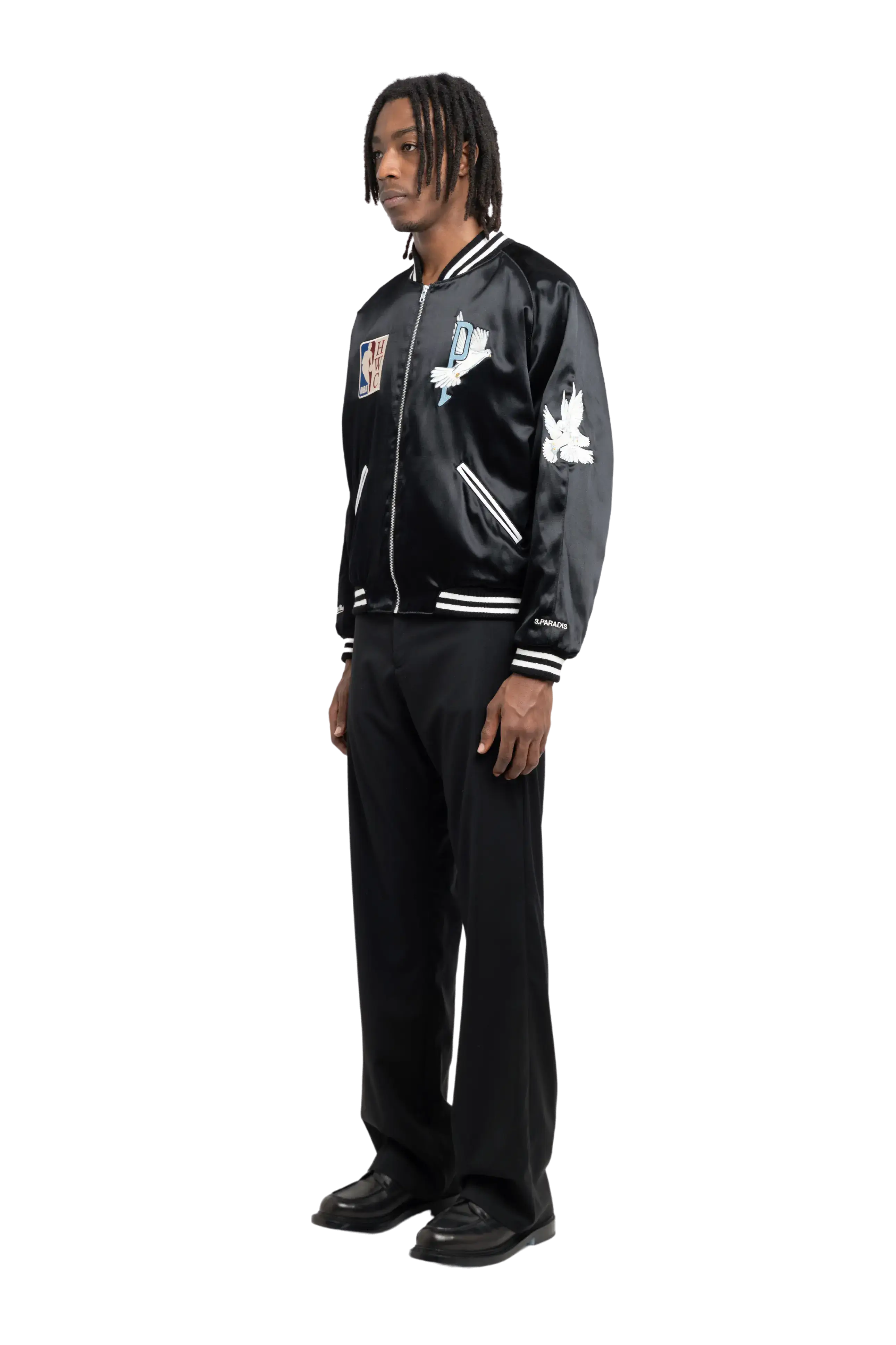 3.PARADIS, Mitchell & Ness and The NBA : PARADIS Varsity Jacket