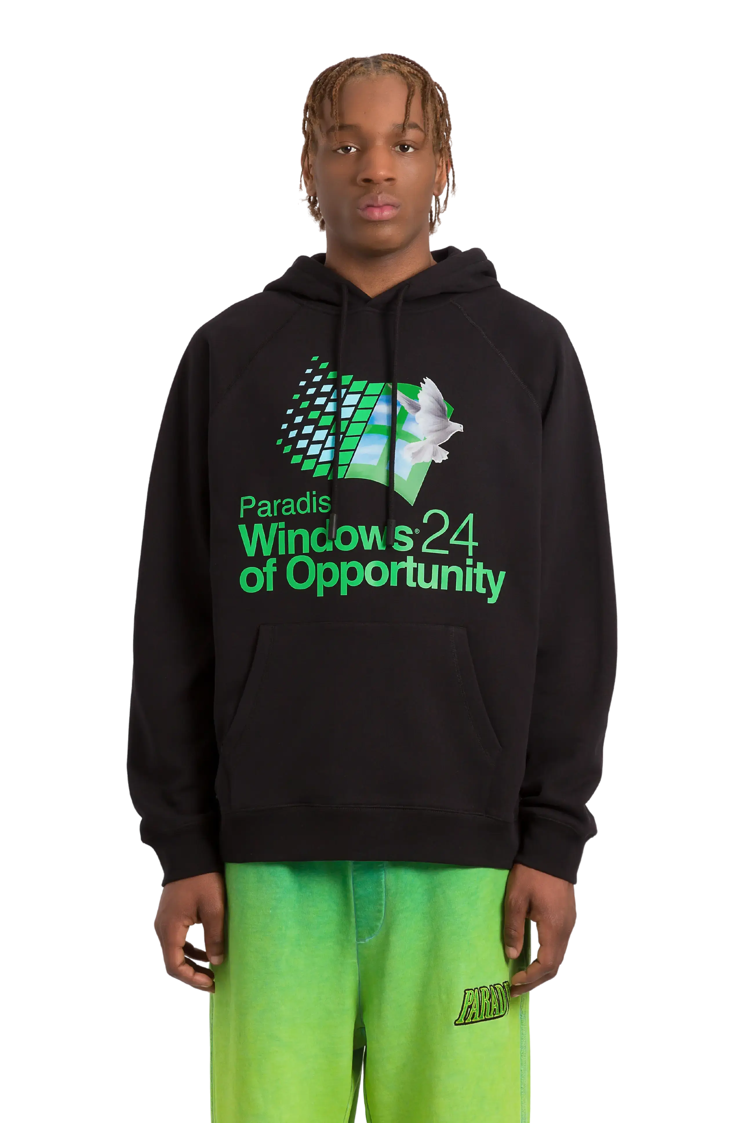 Windows Hologram Hooded Sweater