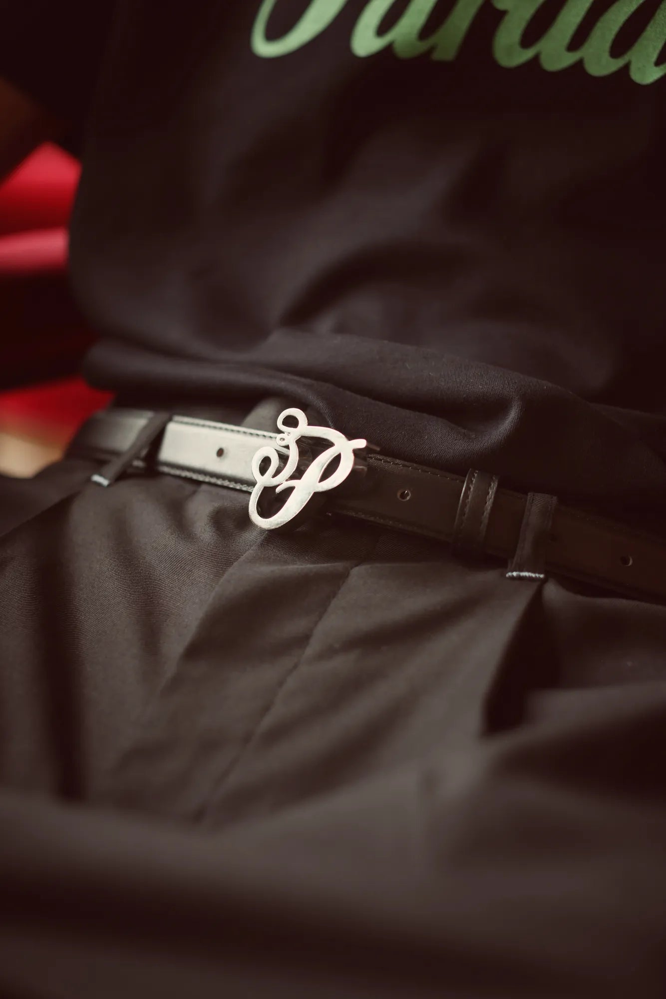 3P Cursive Logo Belt