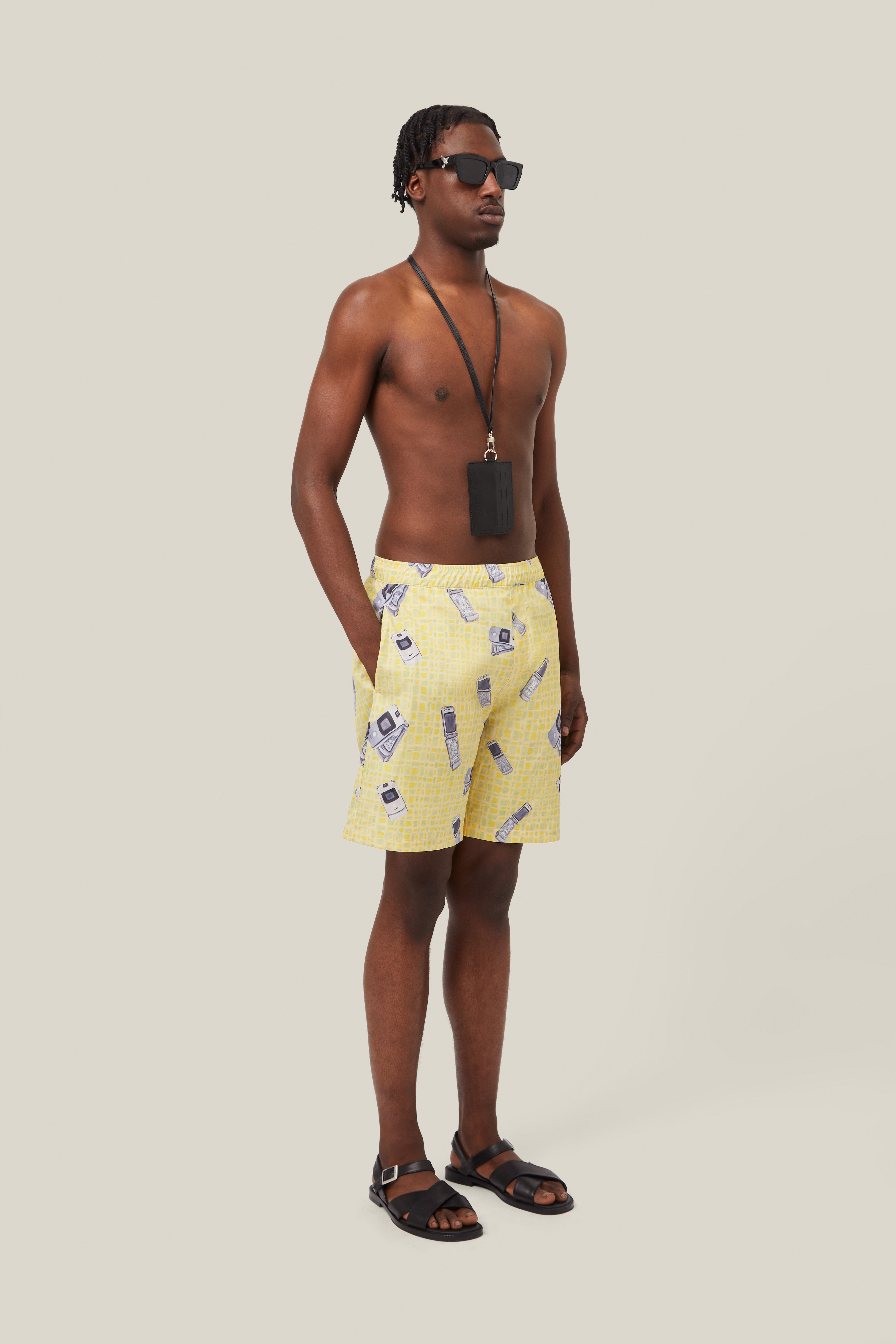 Razor Flip Phone Swim Shorts