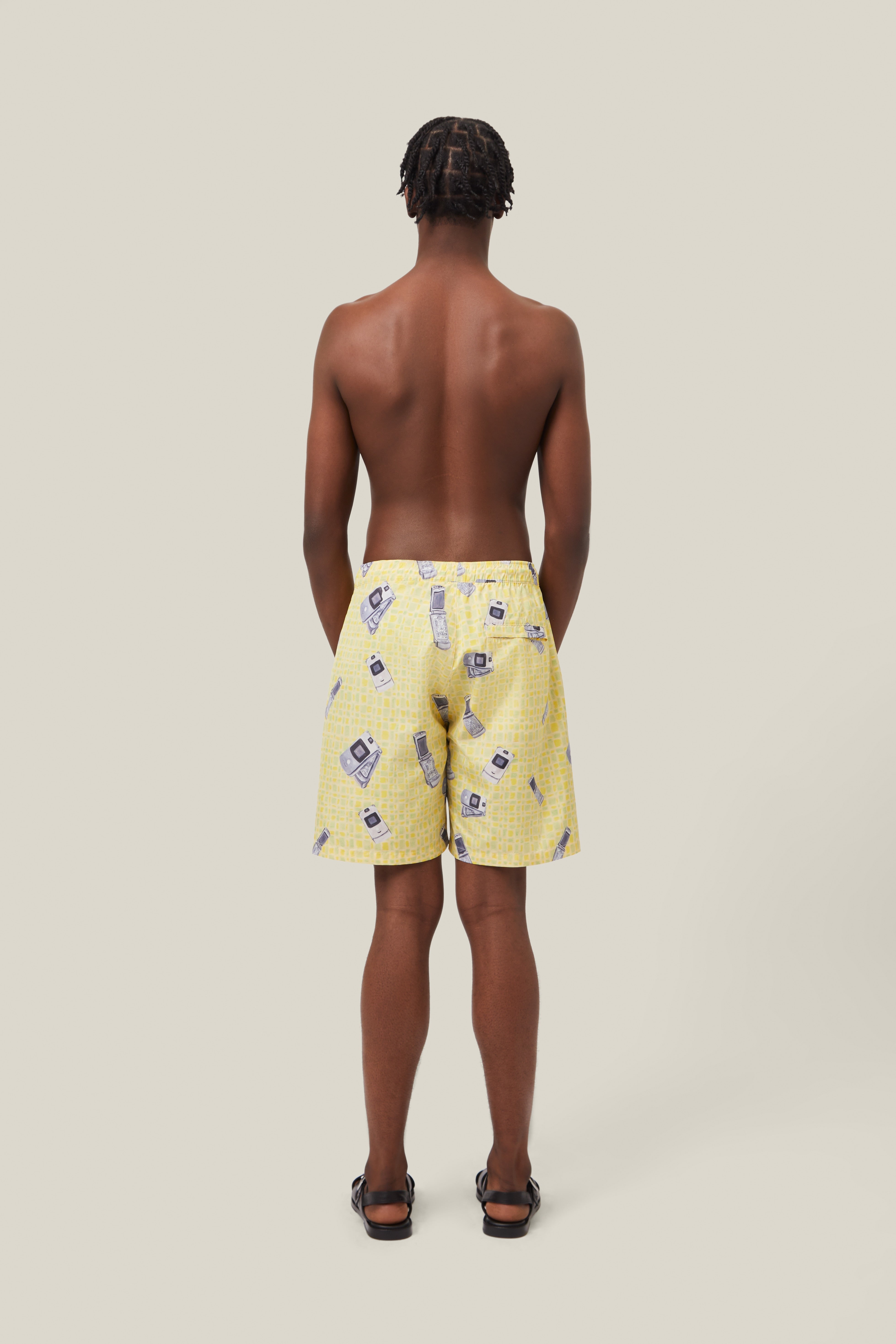 Razor Flip Phone Swim Shorts