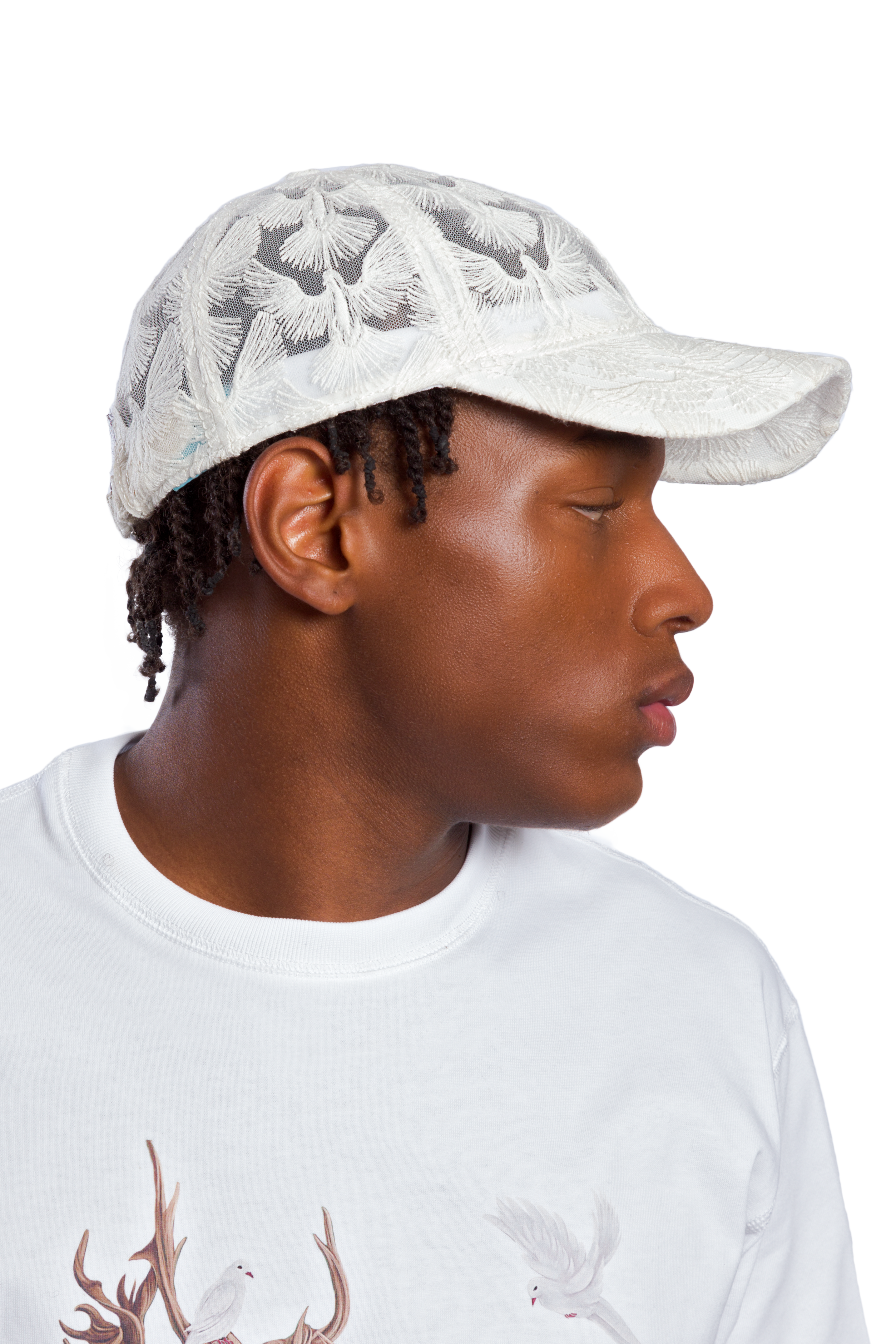 3.PARADIS & New Era - White 9TWENTY Cap Unity Tulle Doves