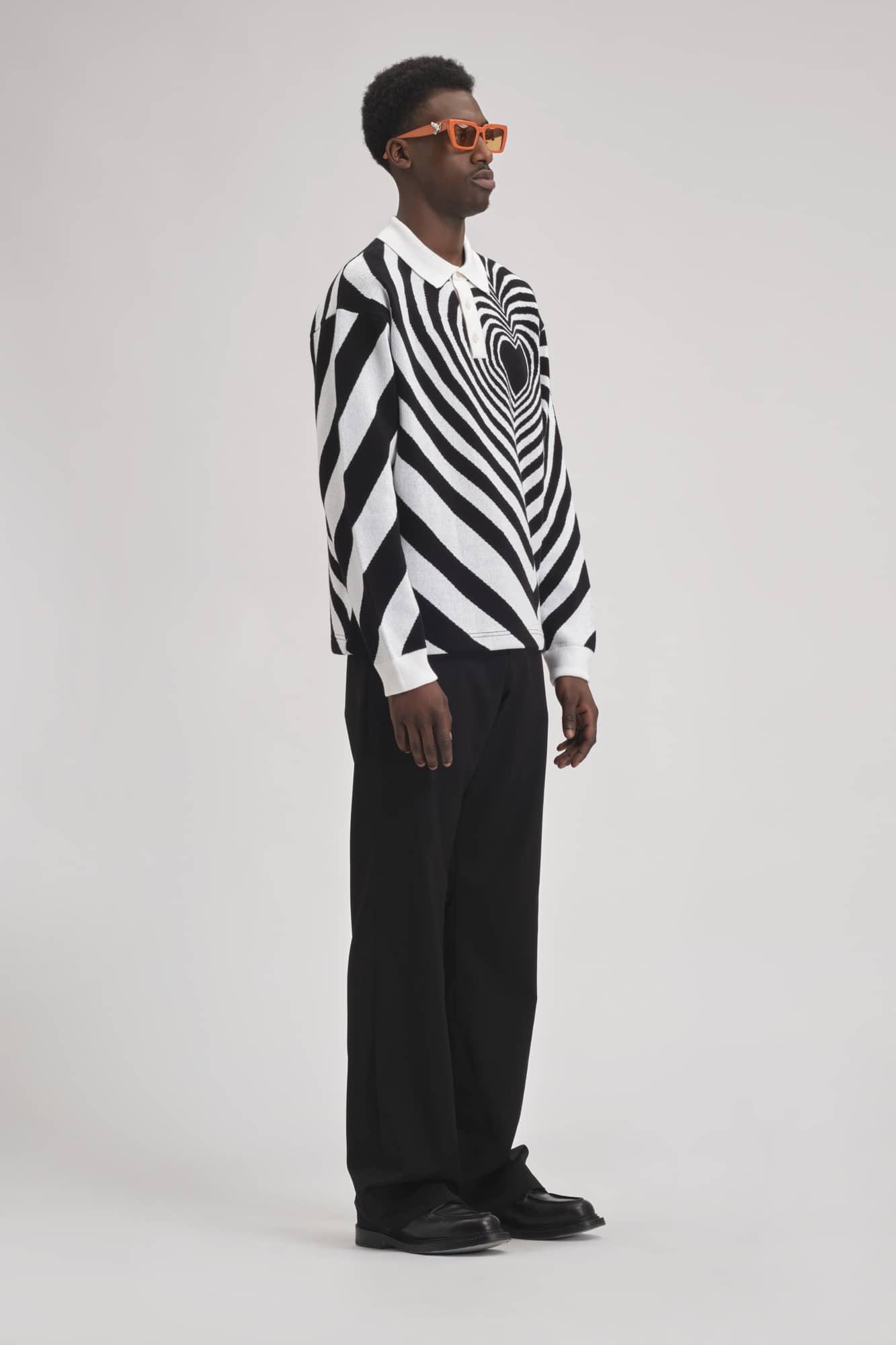 Infinite Heart Rugby Polo