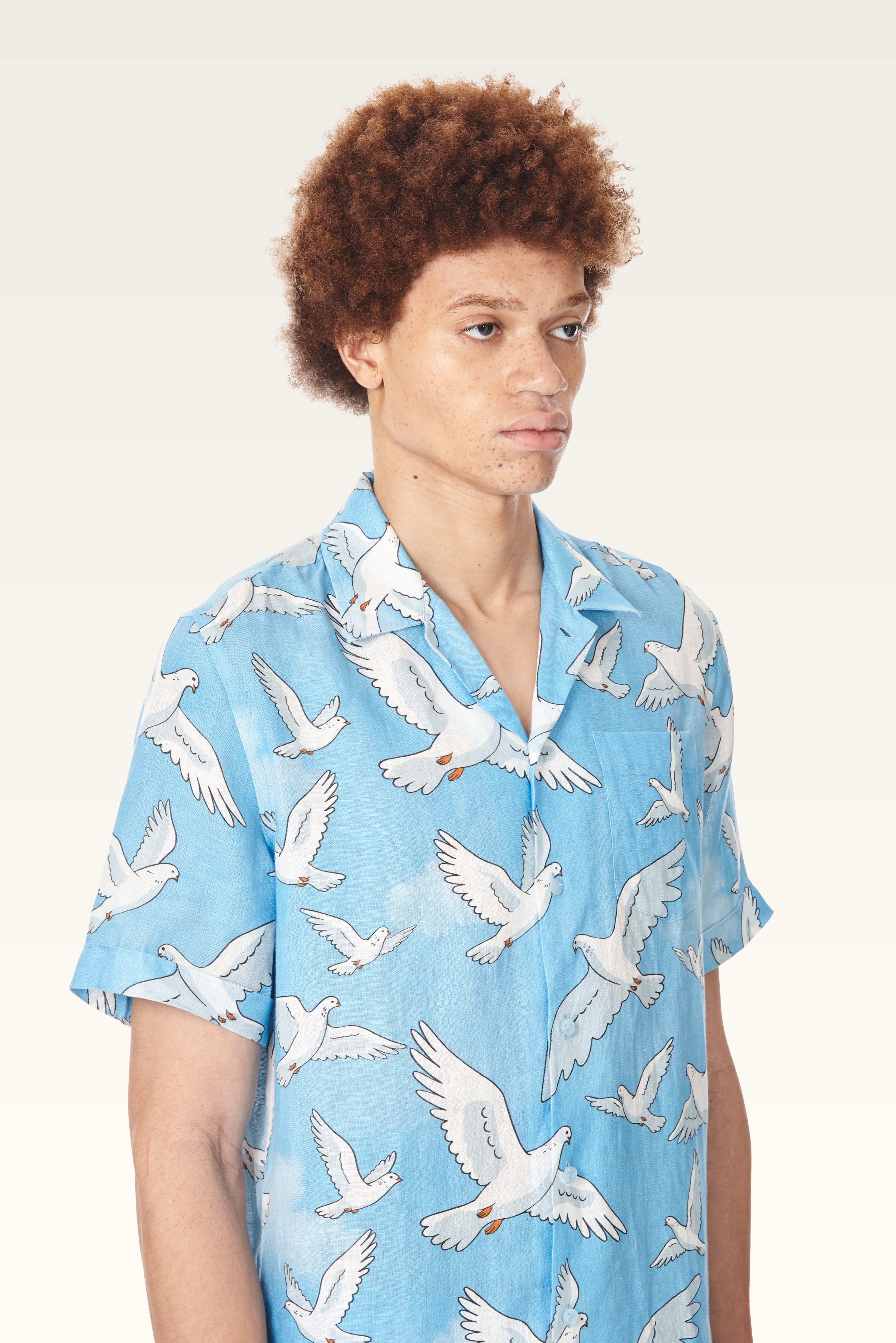 3.PARADIS & Vilebrequin Collaborative Linen Shirt