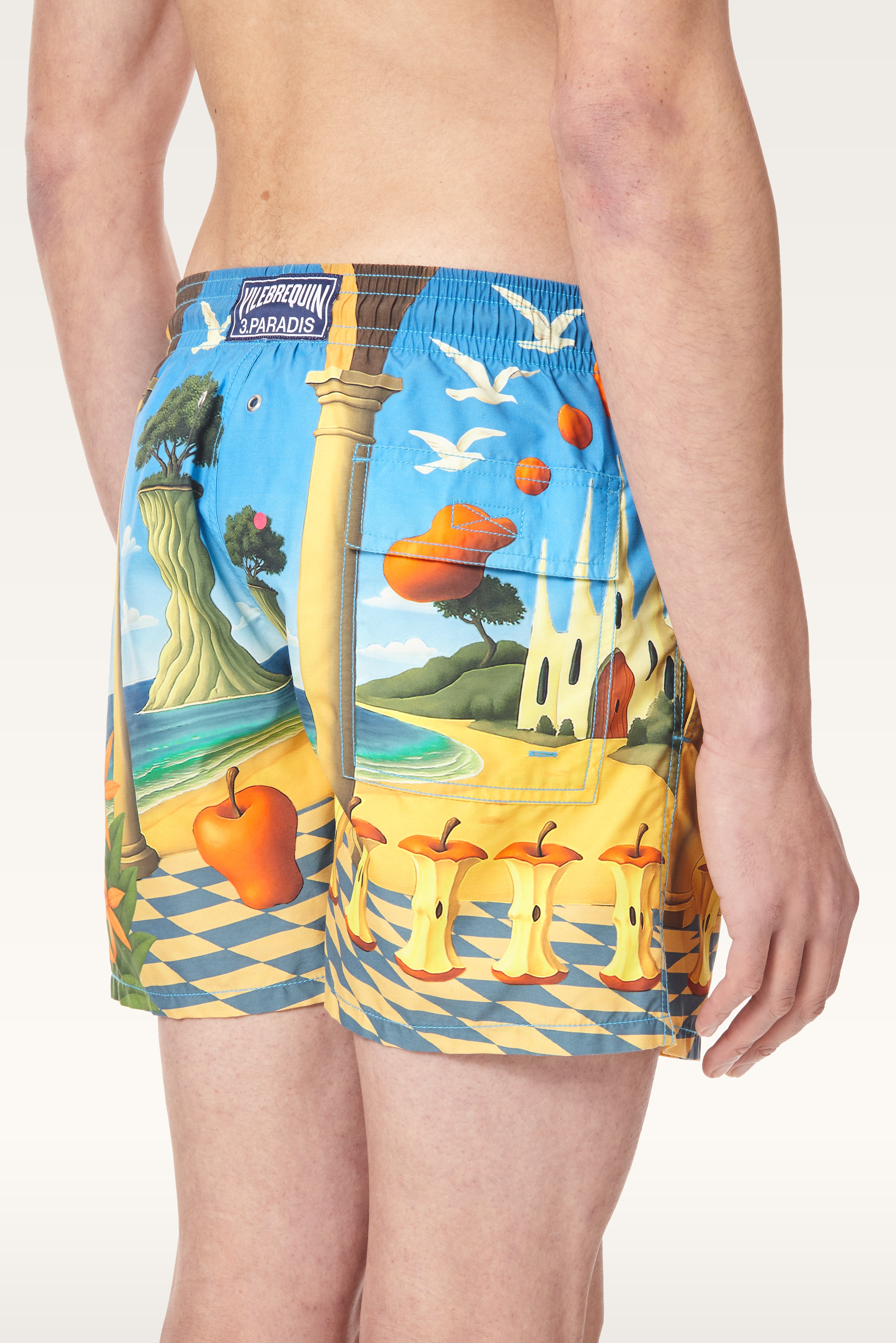 3.PARADIS & Vilebrequin Collaborative Eden Swim Shorts
