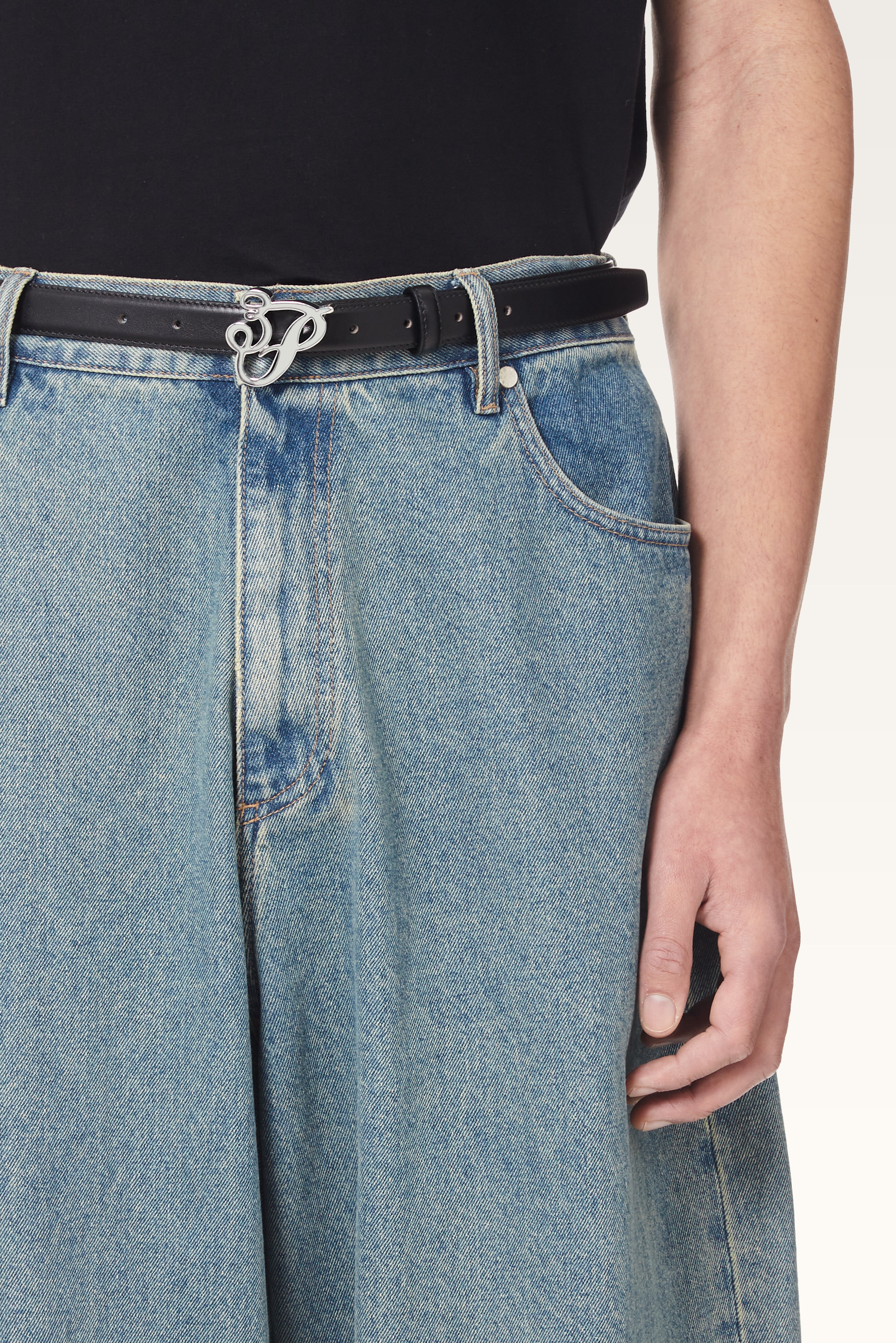 3P Cursive Logo Belt