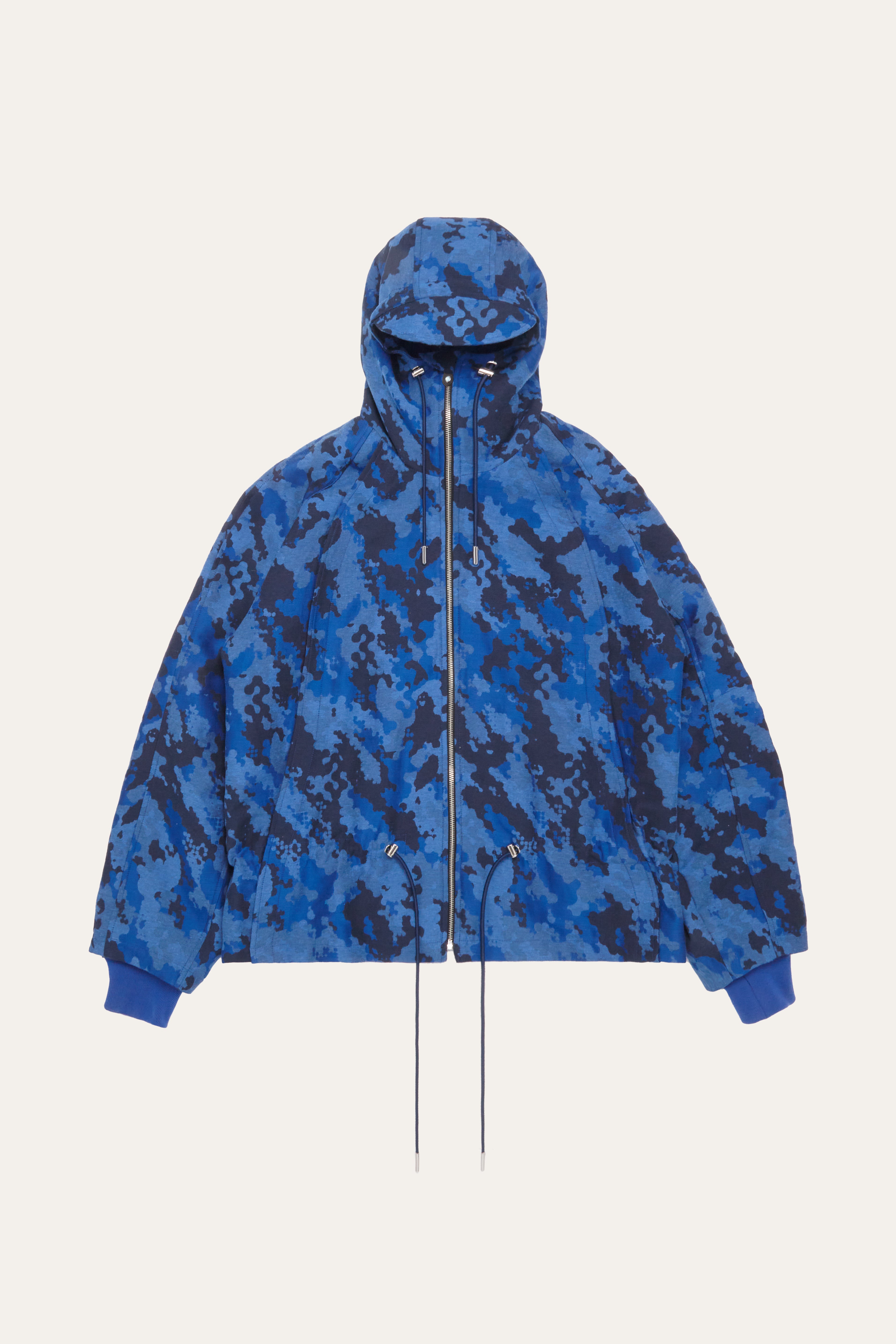 Jacquard Dove-Camo Windbreaker