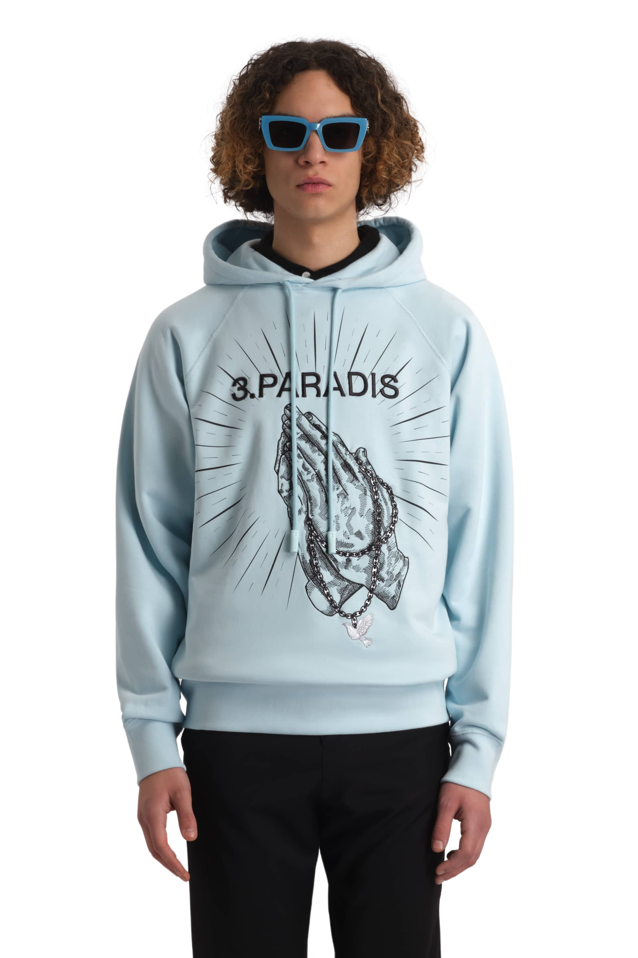 Praying Hands Hooded Sweater