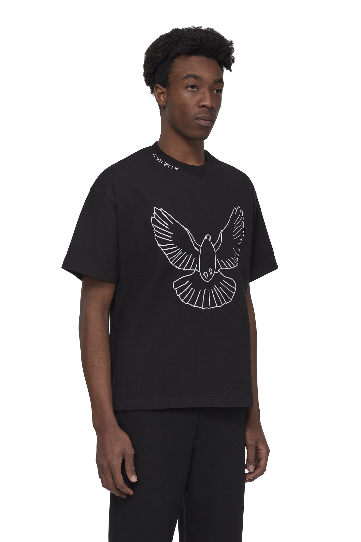Embroidered Solo Dove T-Shirt