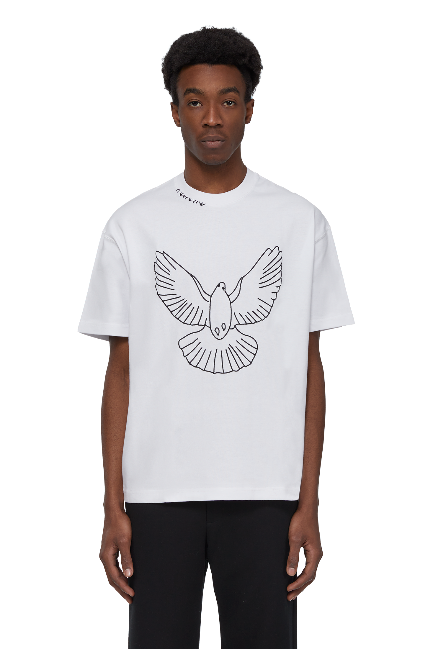 Embroidered Solo Dove T-Shirt