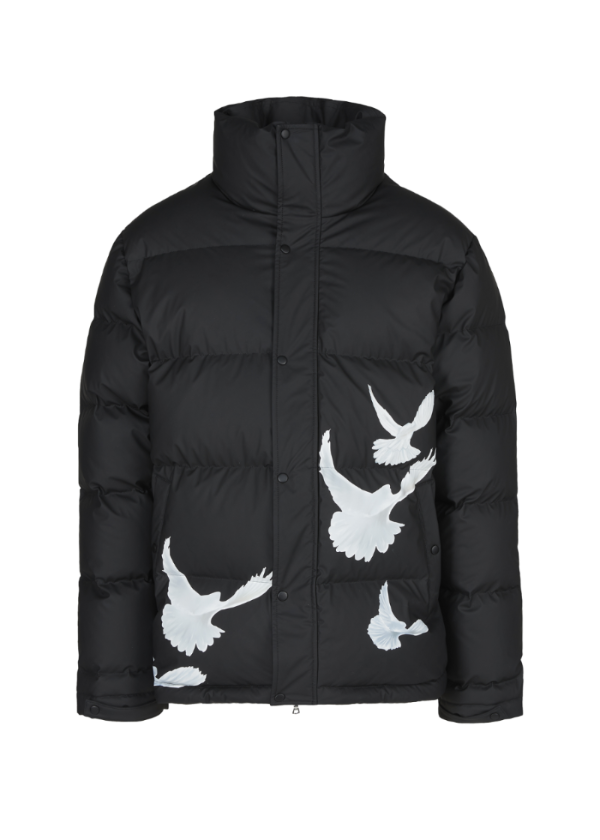 Singing Doves Puffer Jacket