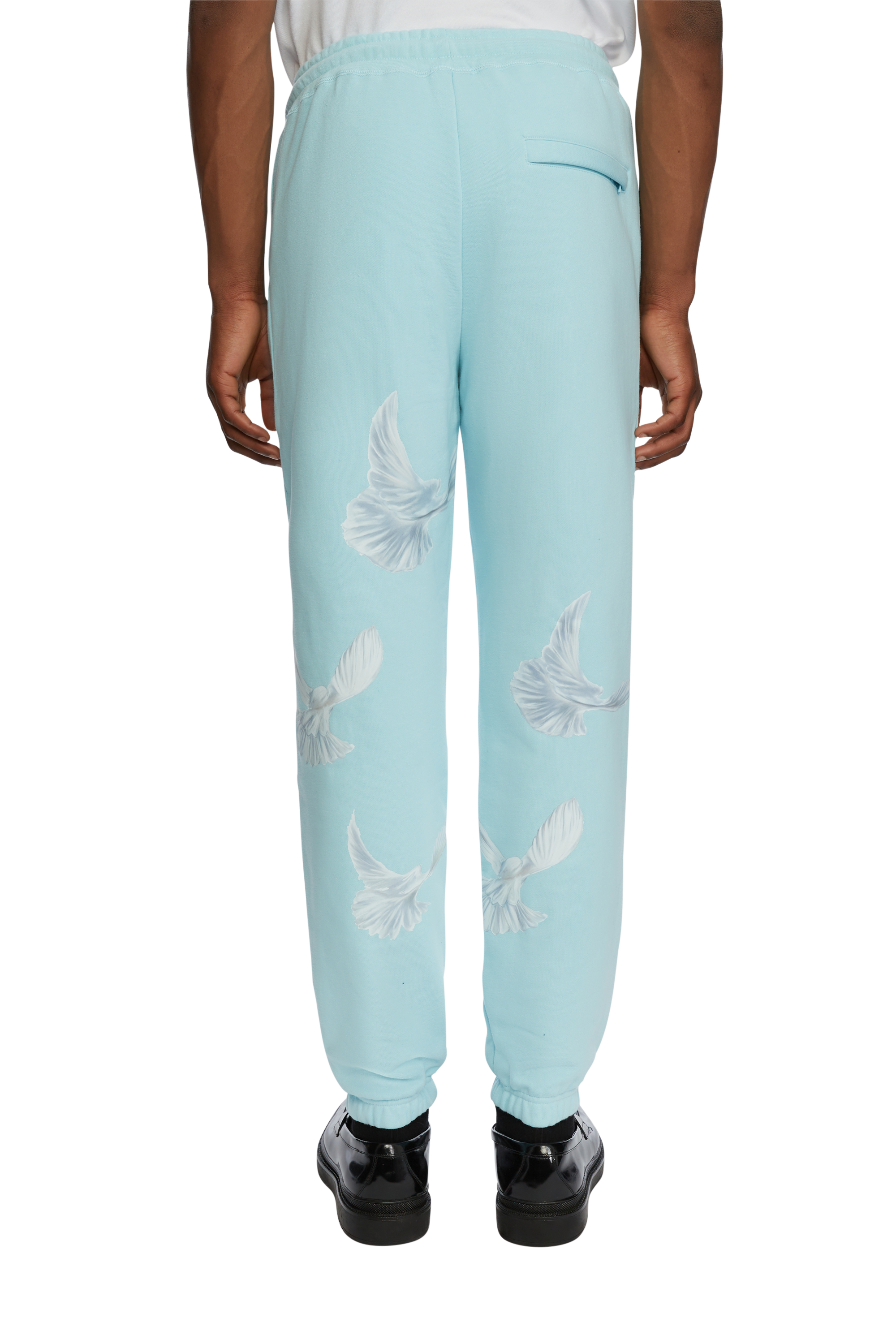 SINGING DOVES SKY BLUE LOUNGE PANTS