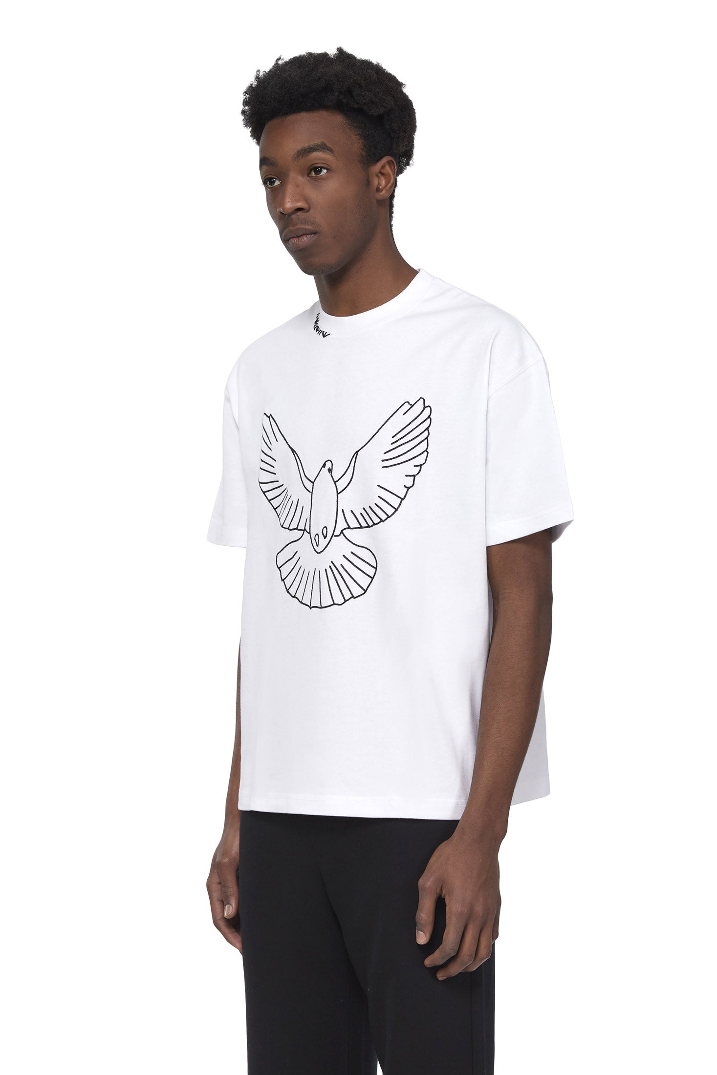 Embroidered Solo Dove T-Shirt