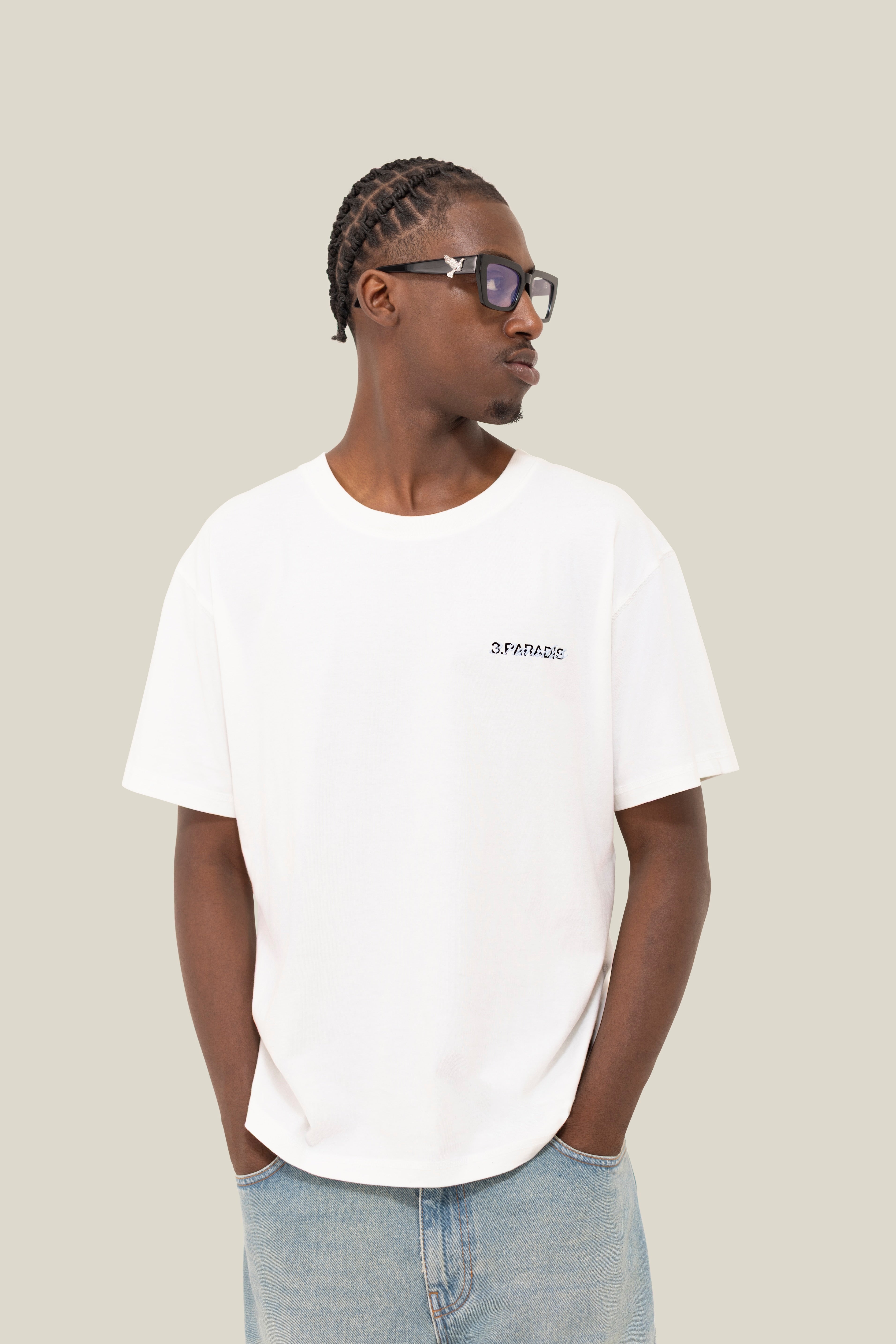 3.PARADIS Double Logo T-Shirt