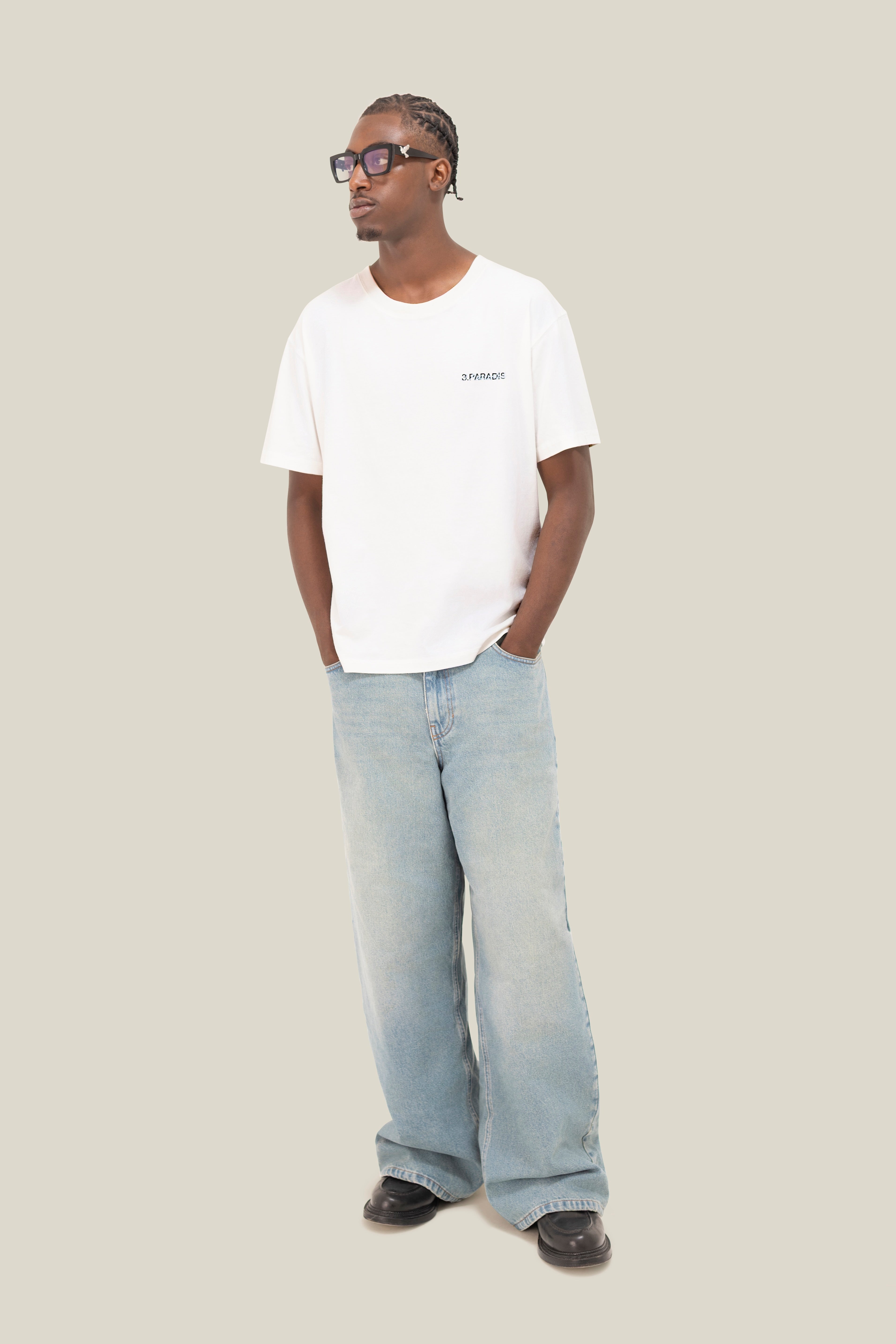 3.PARADIS Double Logo T-Shirt