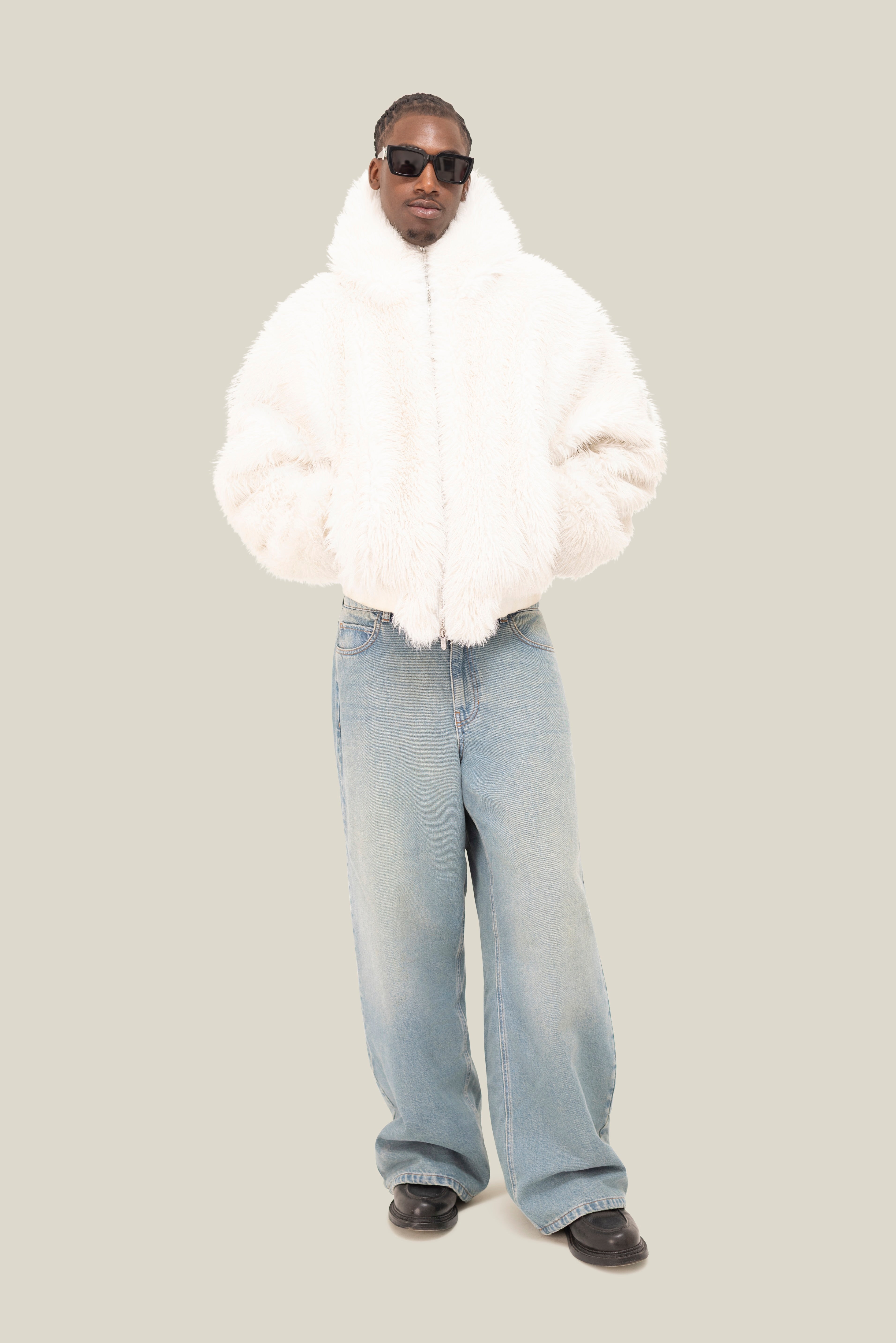 Snowman Fur Jacket