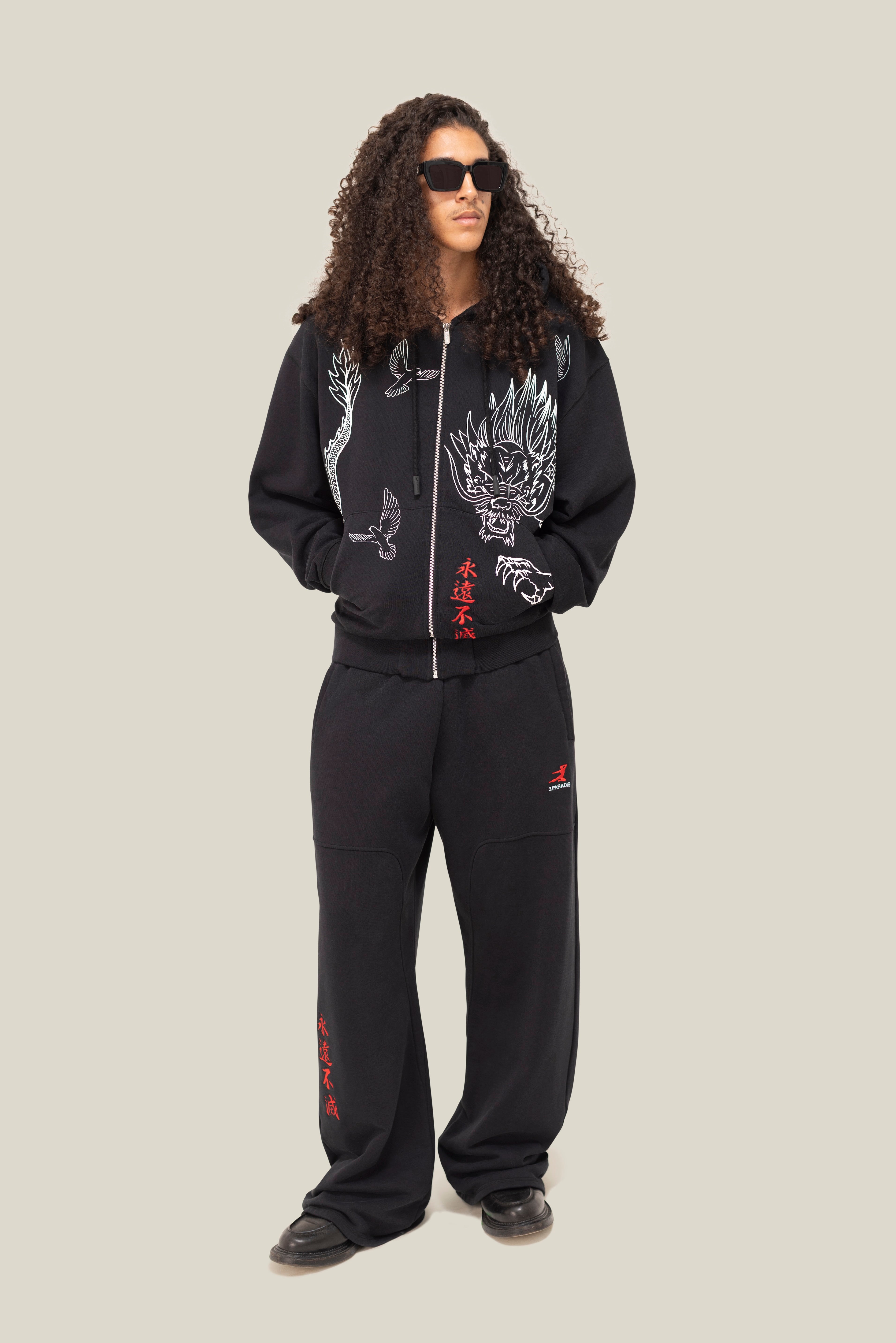 3.PARADIS x BRUCE LEE: Dragon Hooded Sweater