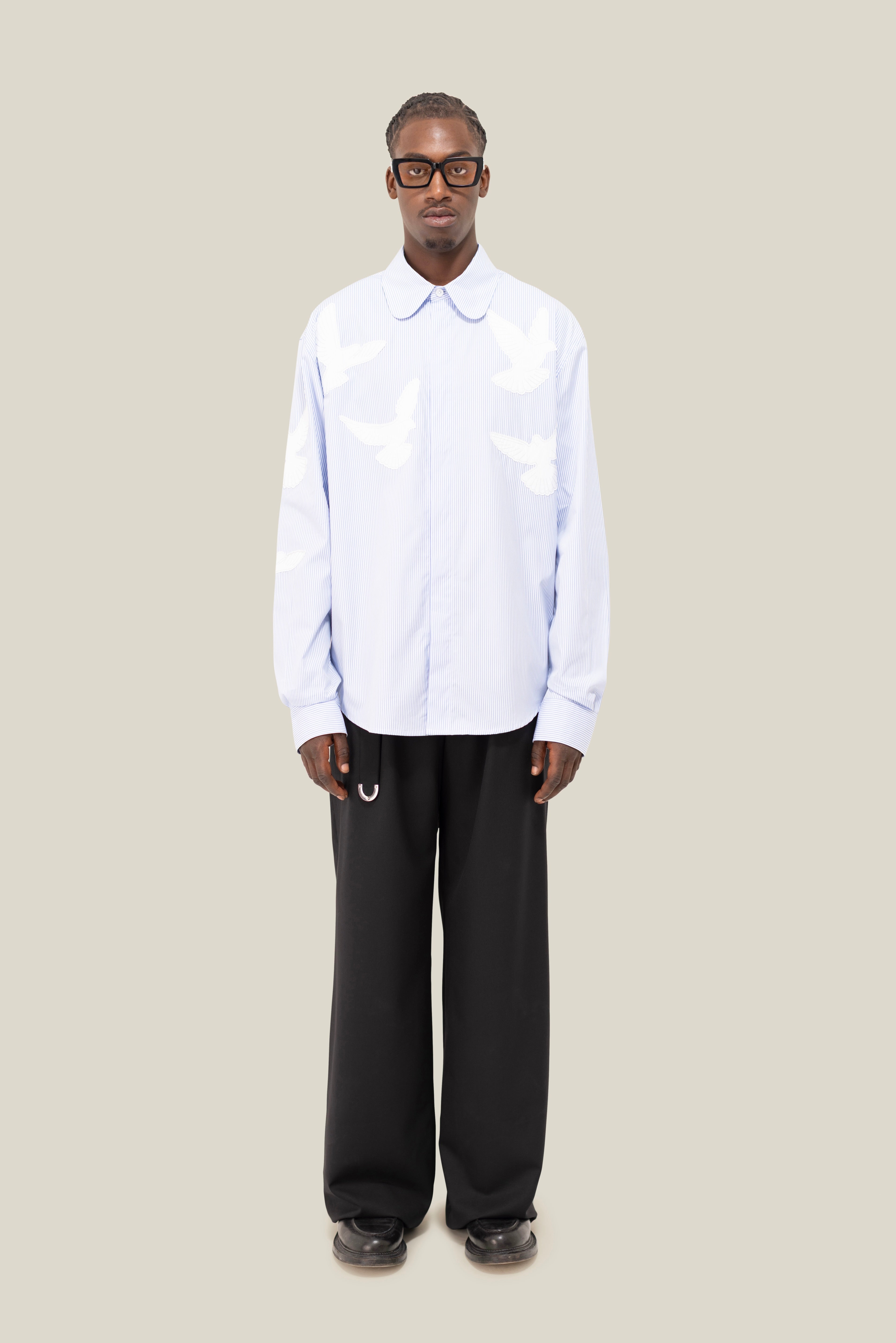 Flying Doves Button Shirt