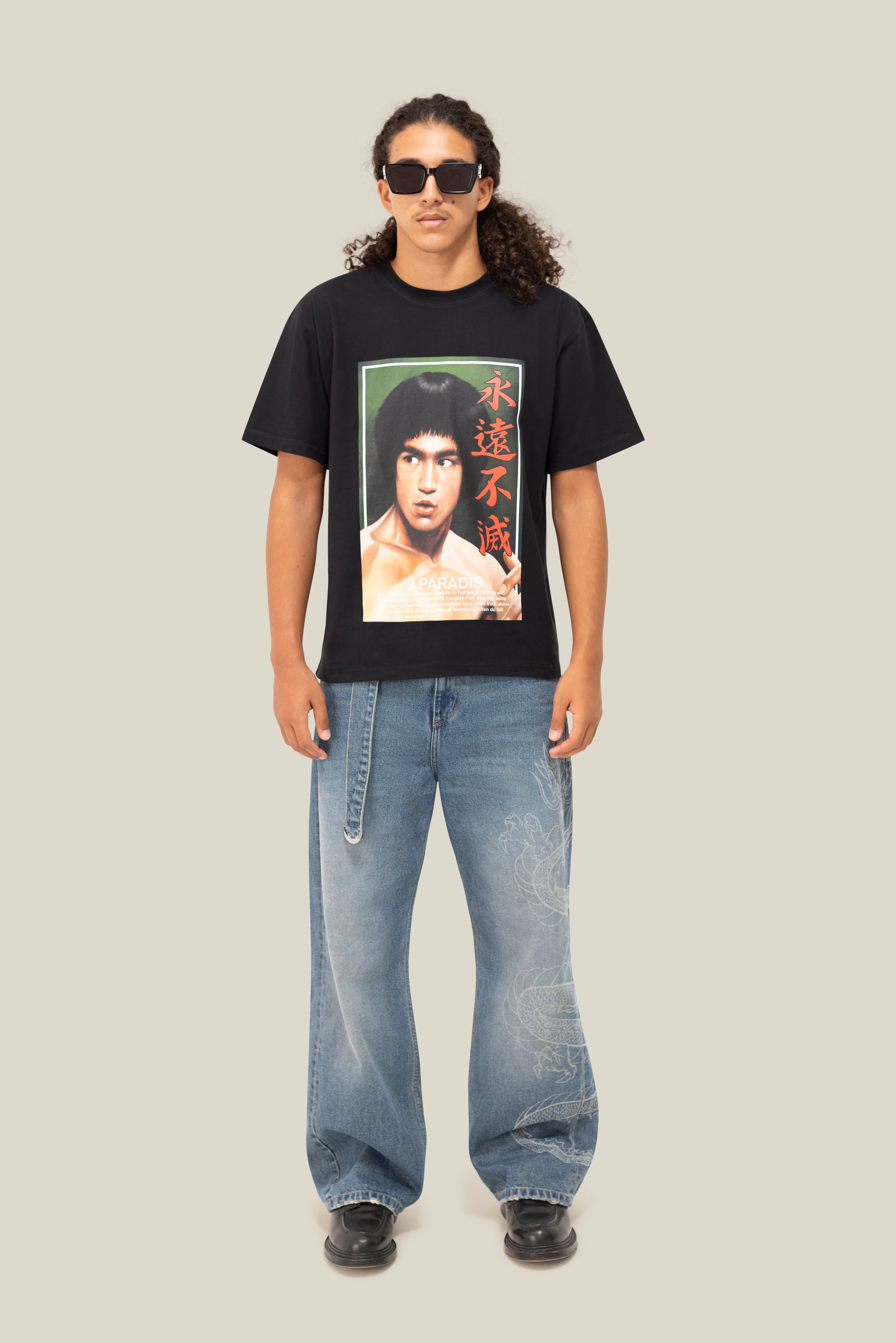 3.PARADIS x BRUCE LEE: Bruce Lee T-Shirt