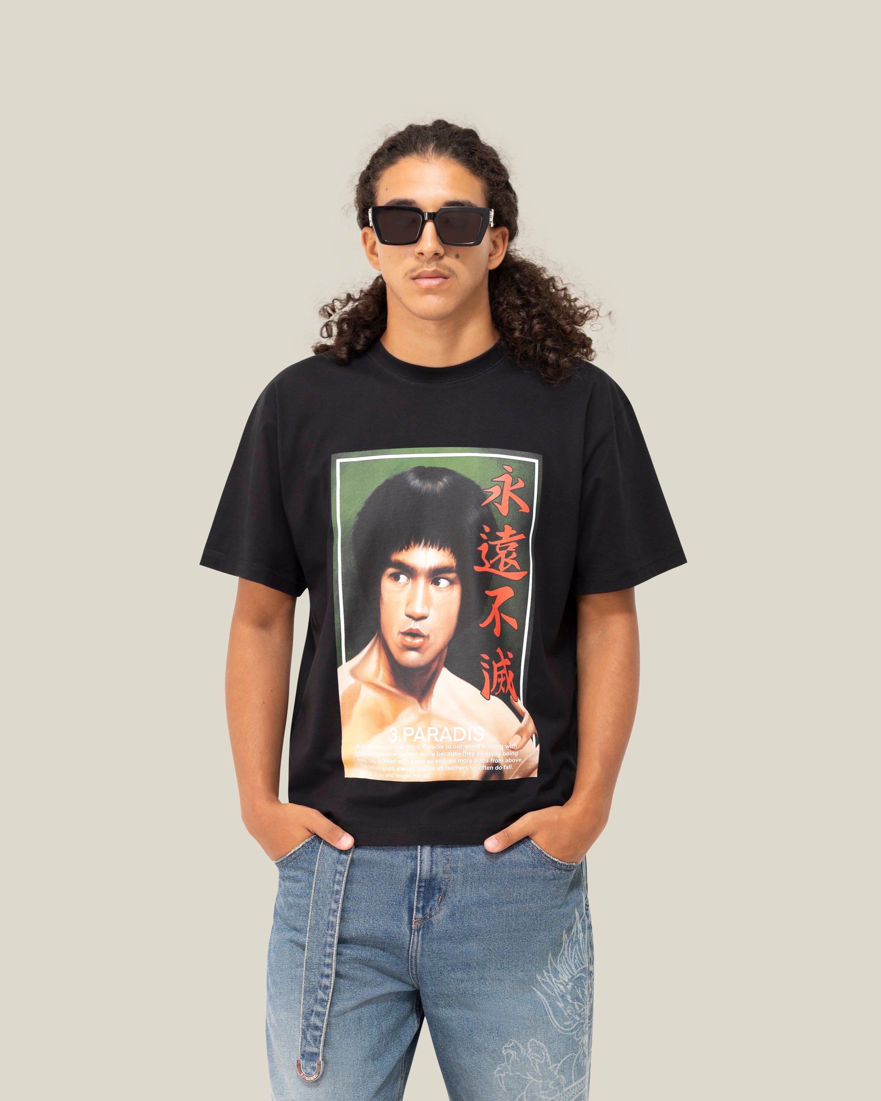 3.PARADIS x BRUCE LEE: Bruce Lee T-Shirt