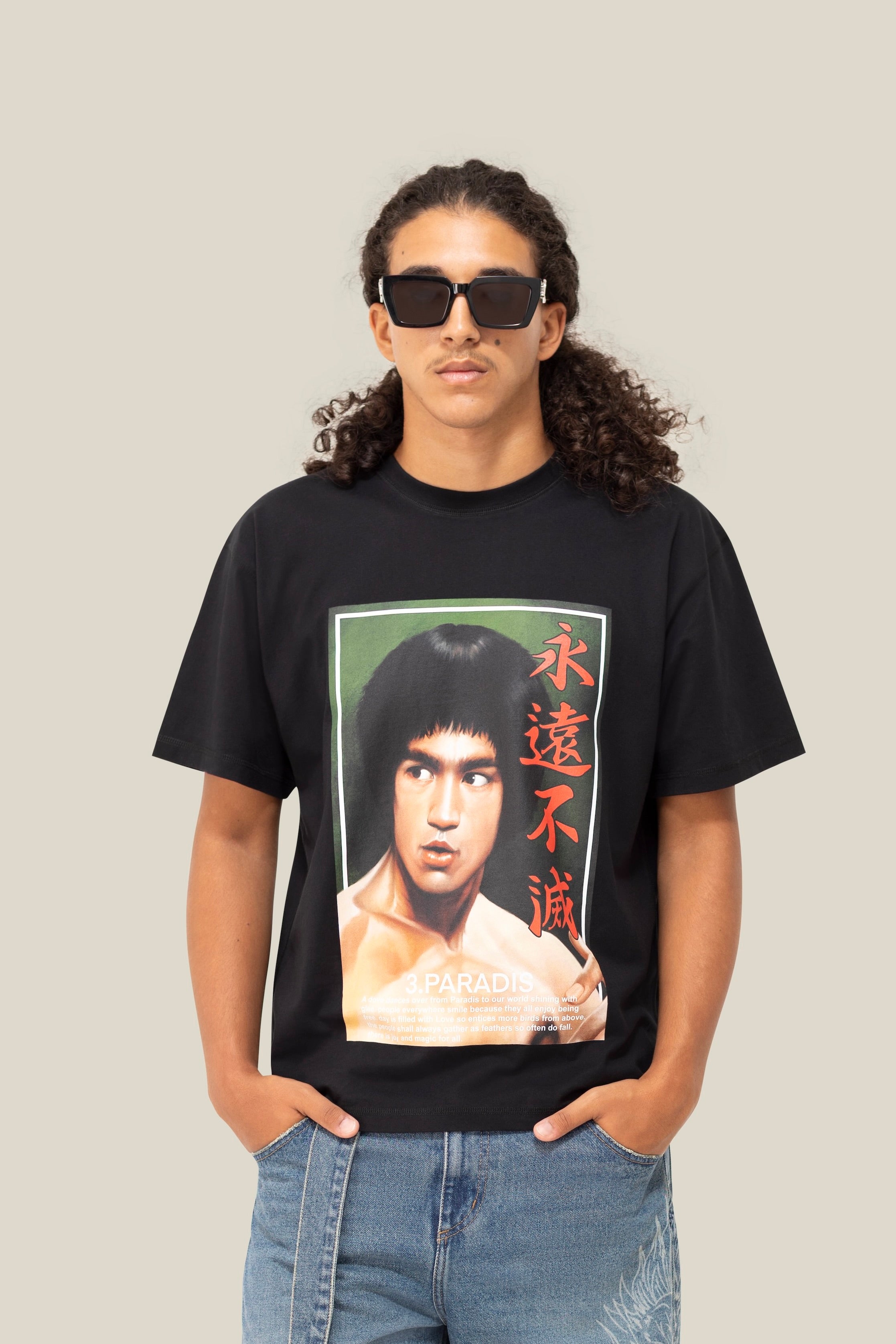 3.PARADIS x BRUCE LEE: Bruce Lee T-Shirt