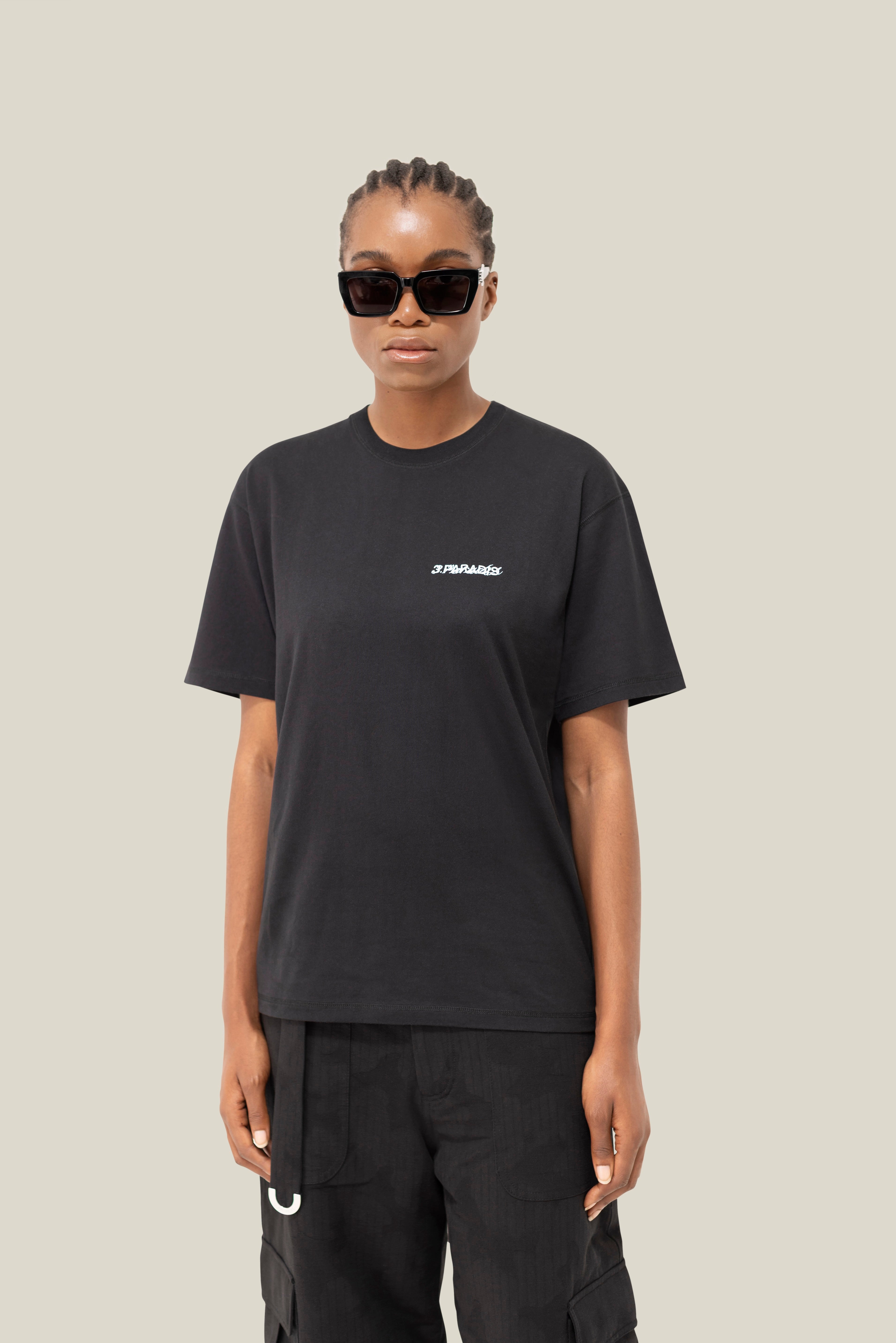 3.PARADIS Double Logo T-Shirt