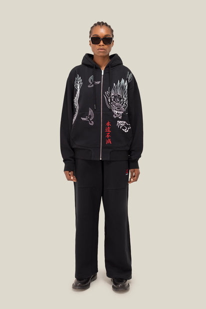 3.PARADIS x BRUCE LEE: Dragon Hooded Sweater