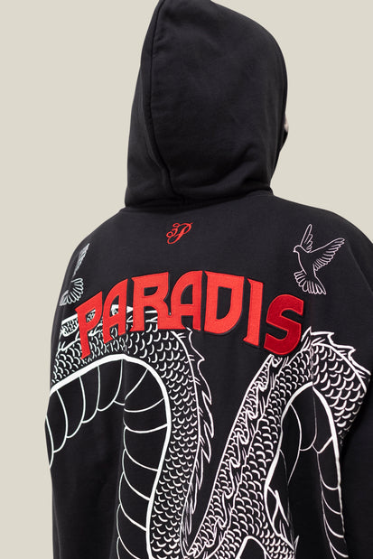 3.PARADIS x BRUCE LEE: Dragon Hooded Sweater
