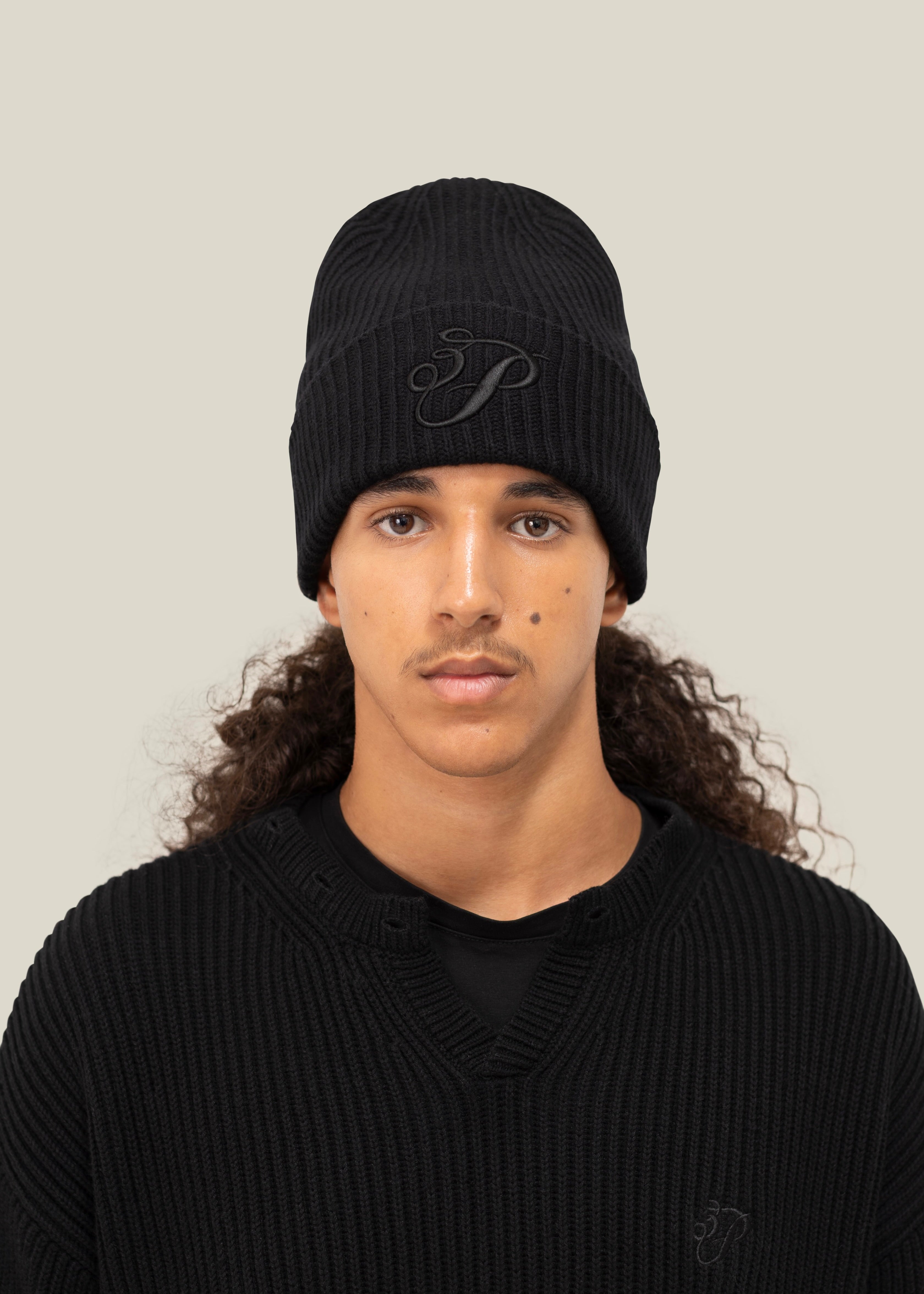 3P Cursive Logo Beanie